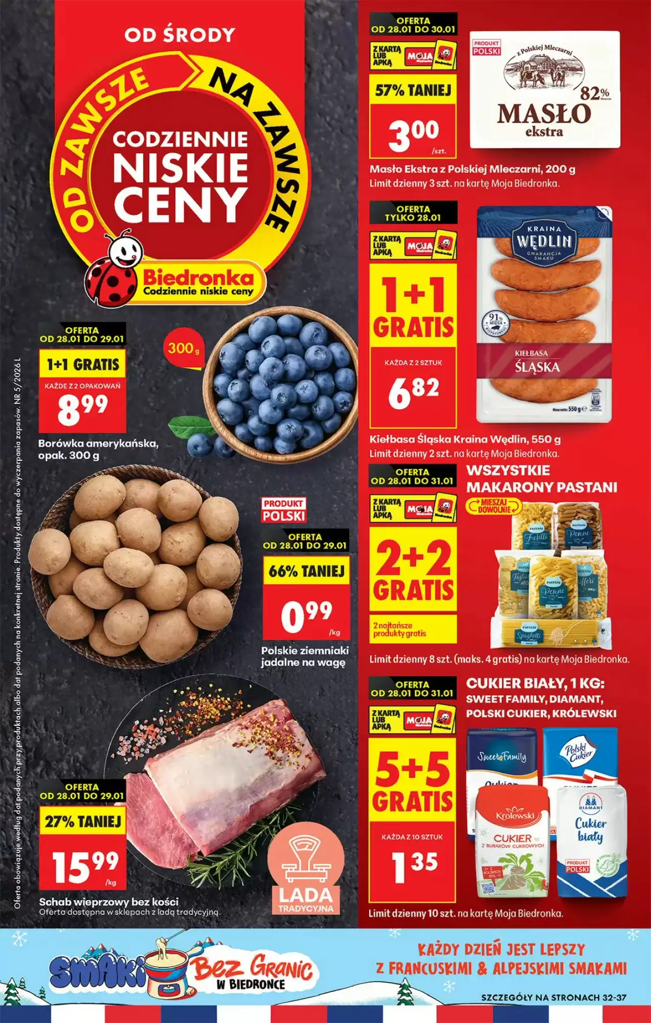 Biedronka Gazetka 28.01.2026 - 31.01.2026