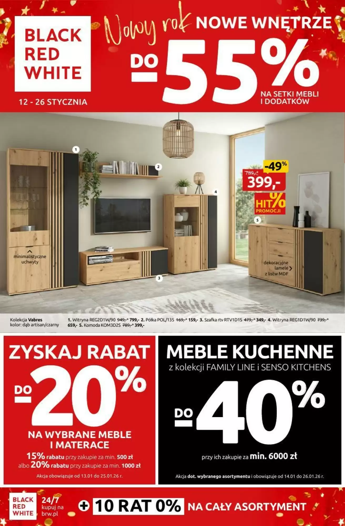 Black Red White Gazetka 12.01.2026 - 26.01.2026