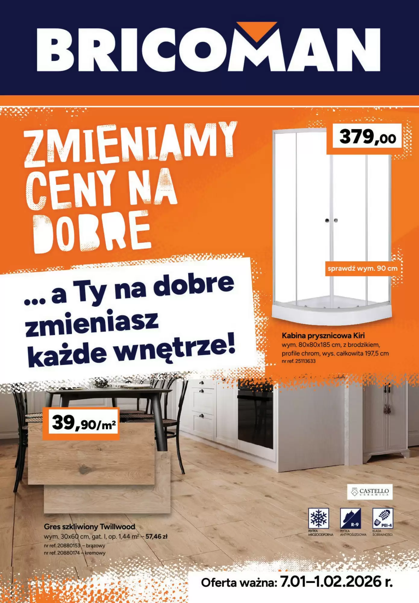Bricoman Gazetka 07.01.2026 - 01.02.2026