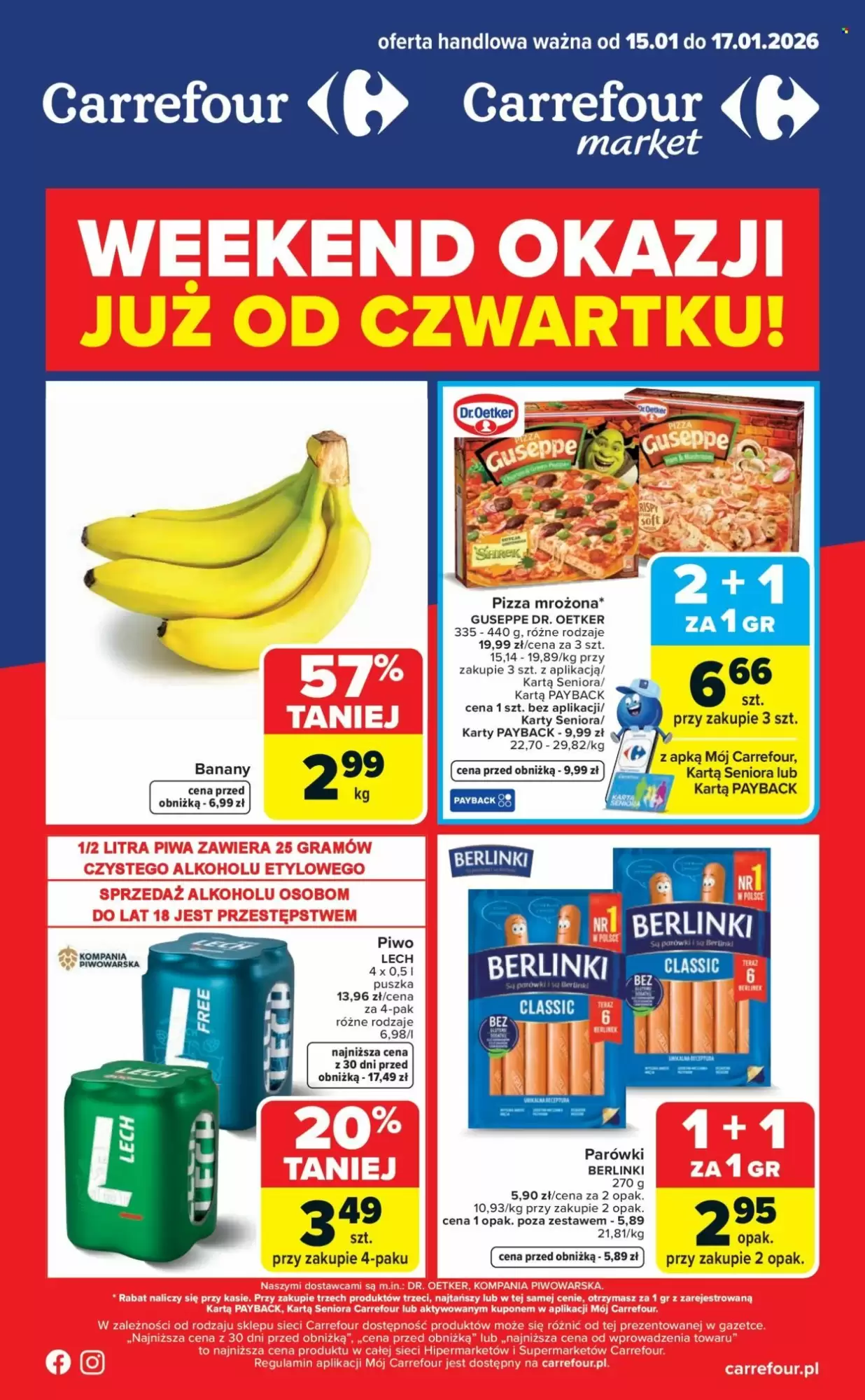 Carrefour Gazetka 15.01.2026 - 17.01.2026
