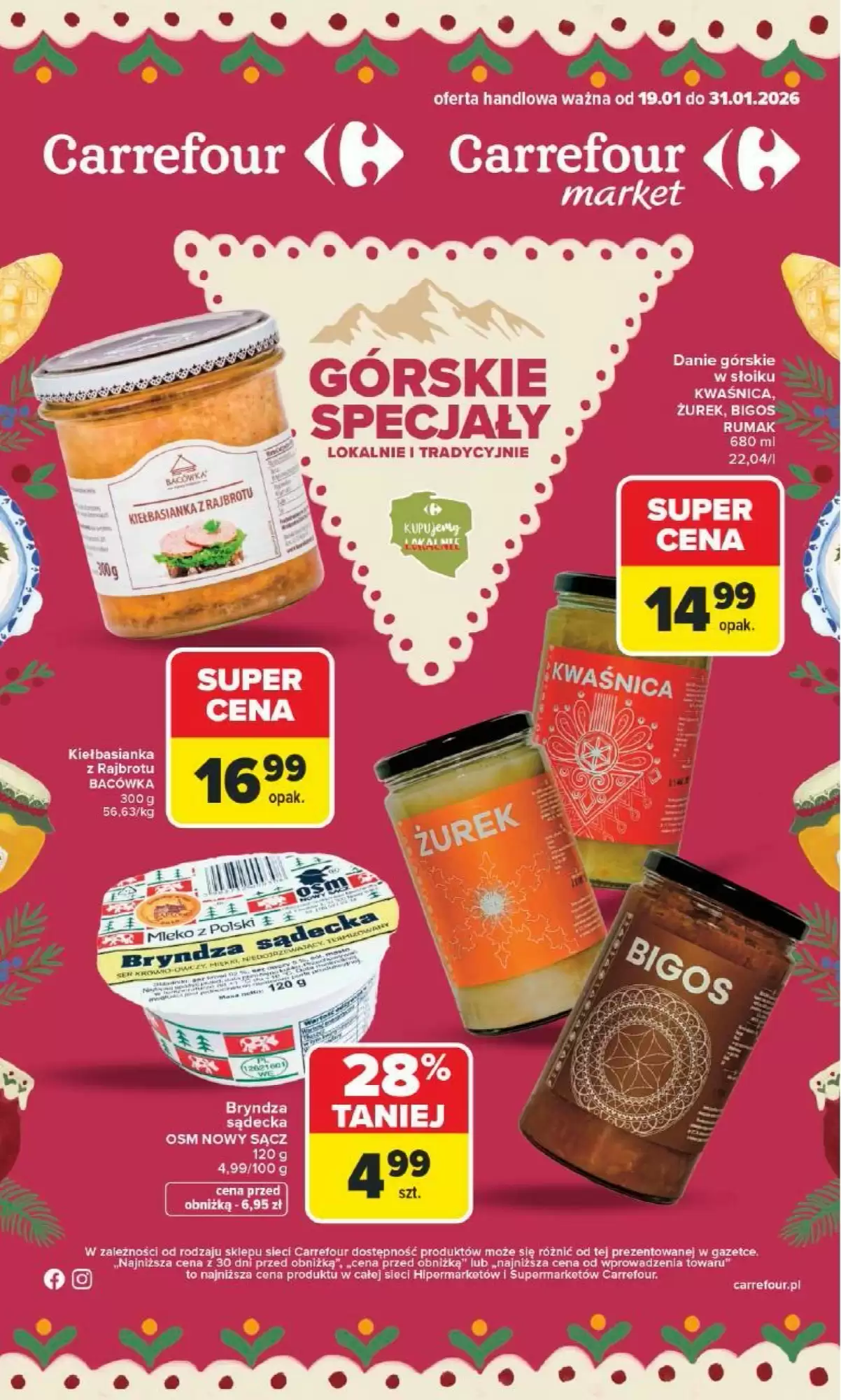Carrefour Gazetka 19.01.2026 - 31.01.2026