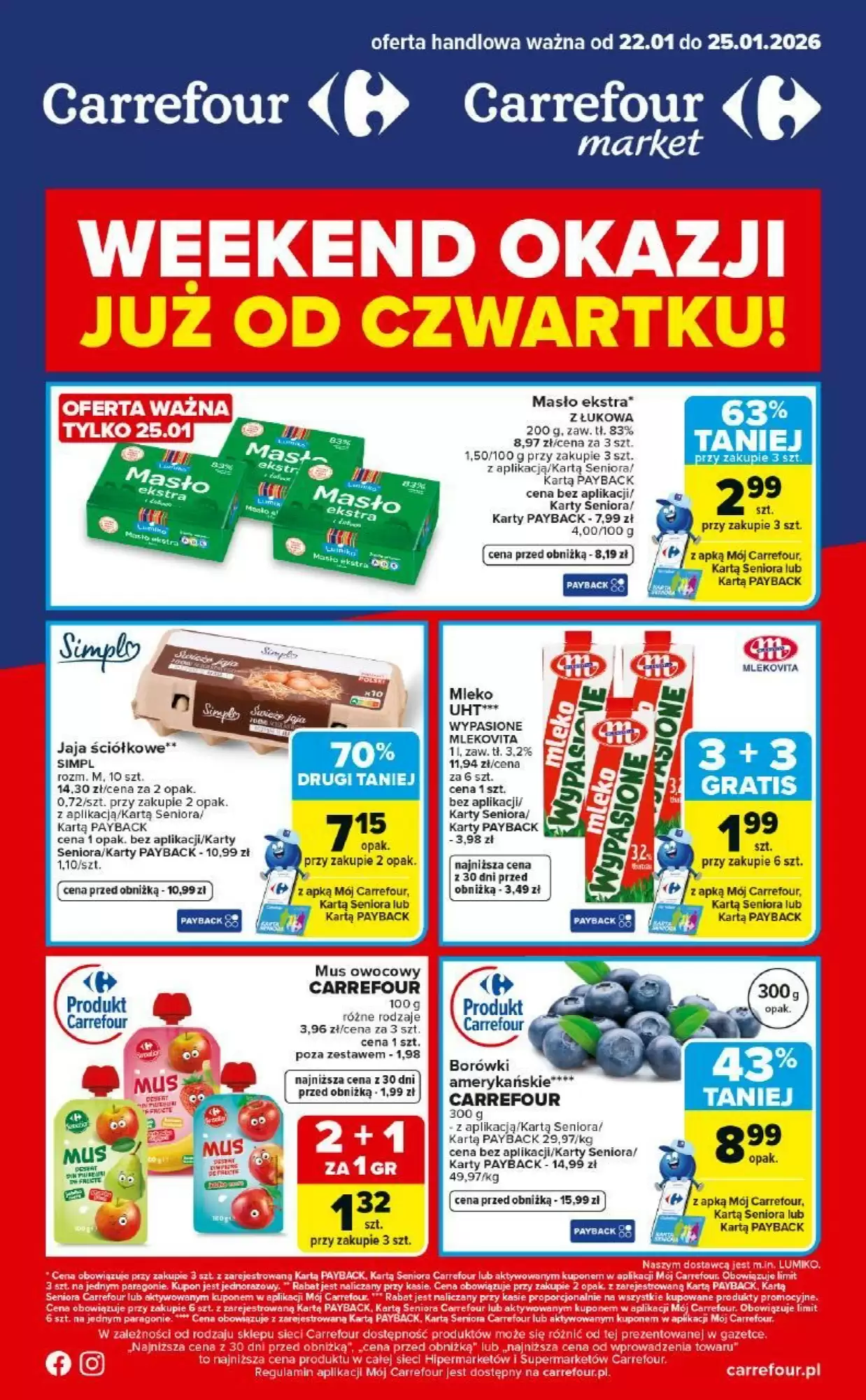 Carrefour Gazetka 22.01.2026 - 25.01.2026