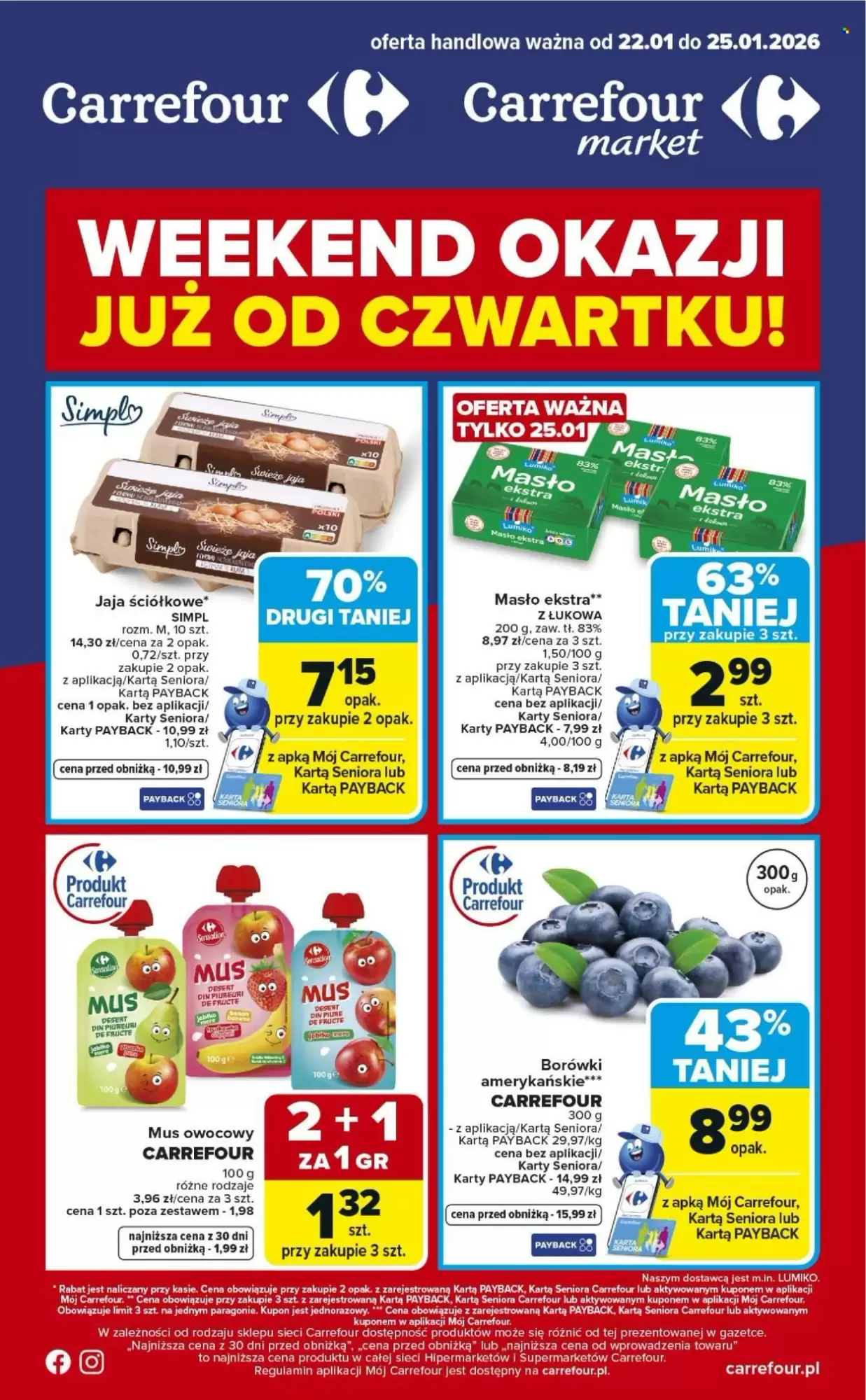 Carrefour Gazetka 22.01.2026 - 25.01.2026