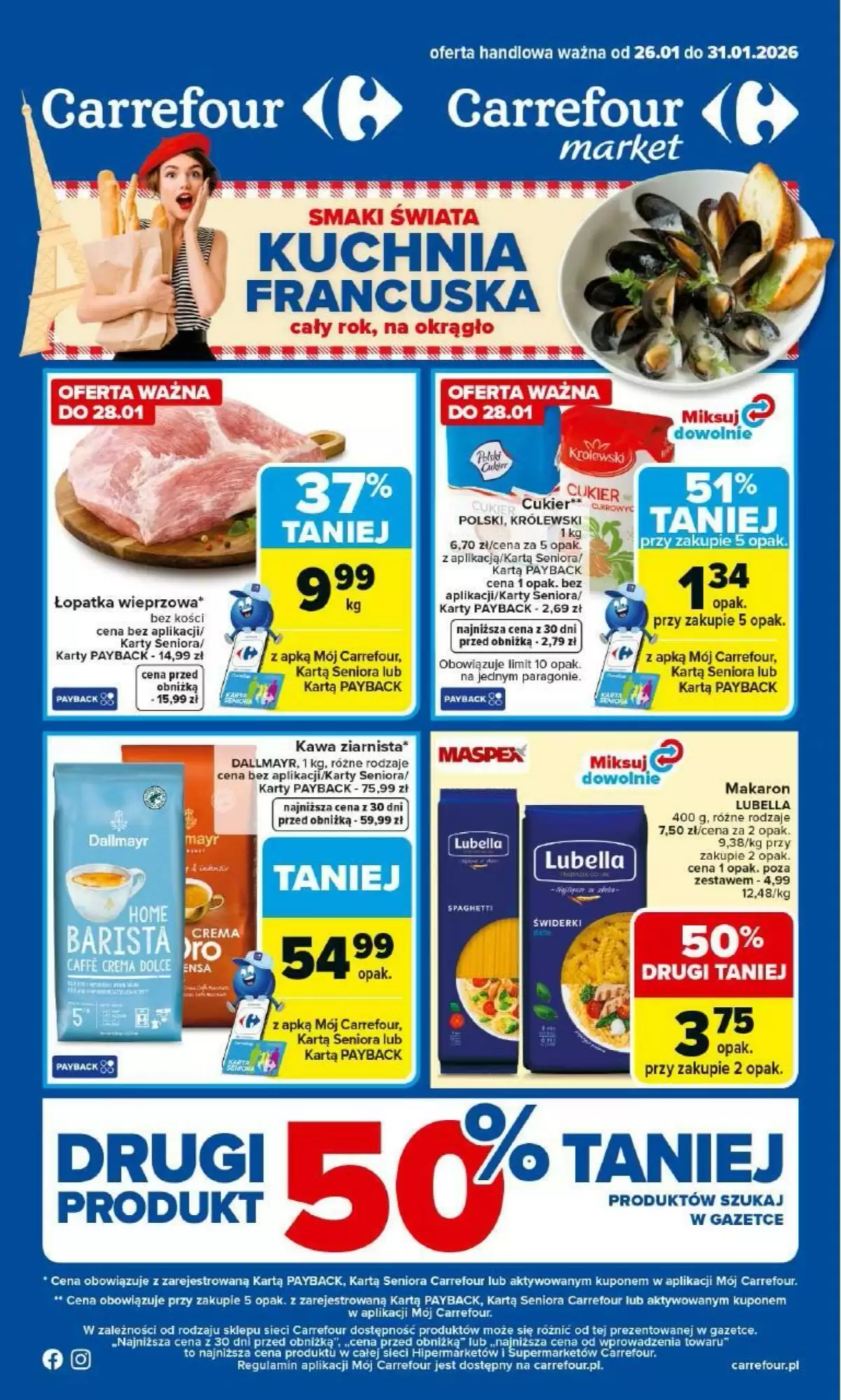 Carrefour Gazetka 26.01.2026 - 31.01.2026