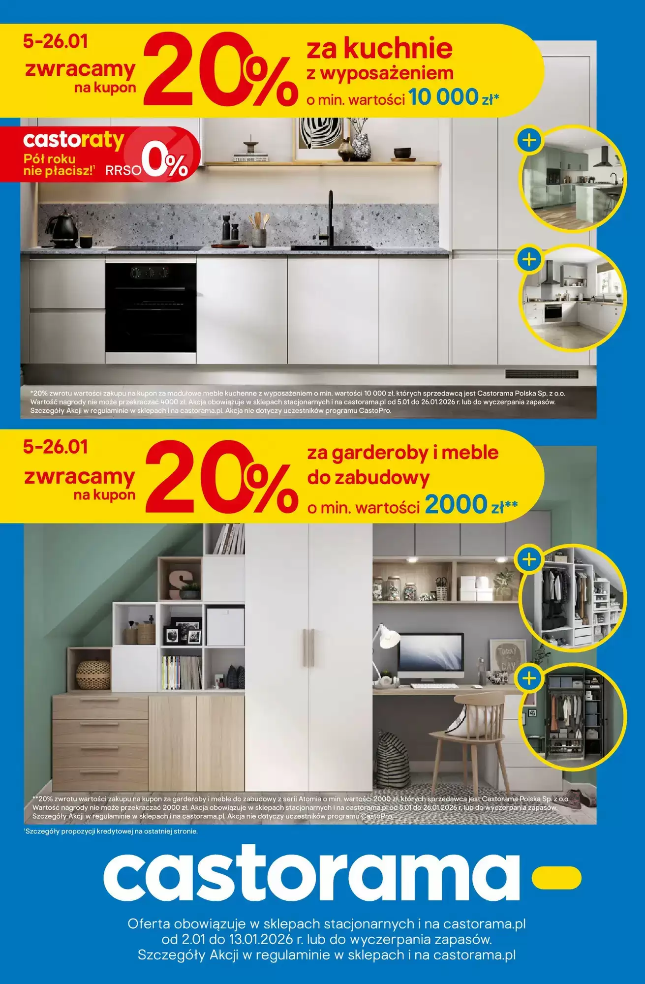 Castorama Gazetka 05.01.2026 - 26.01.2026
