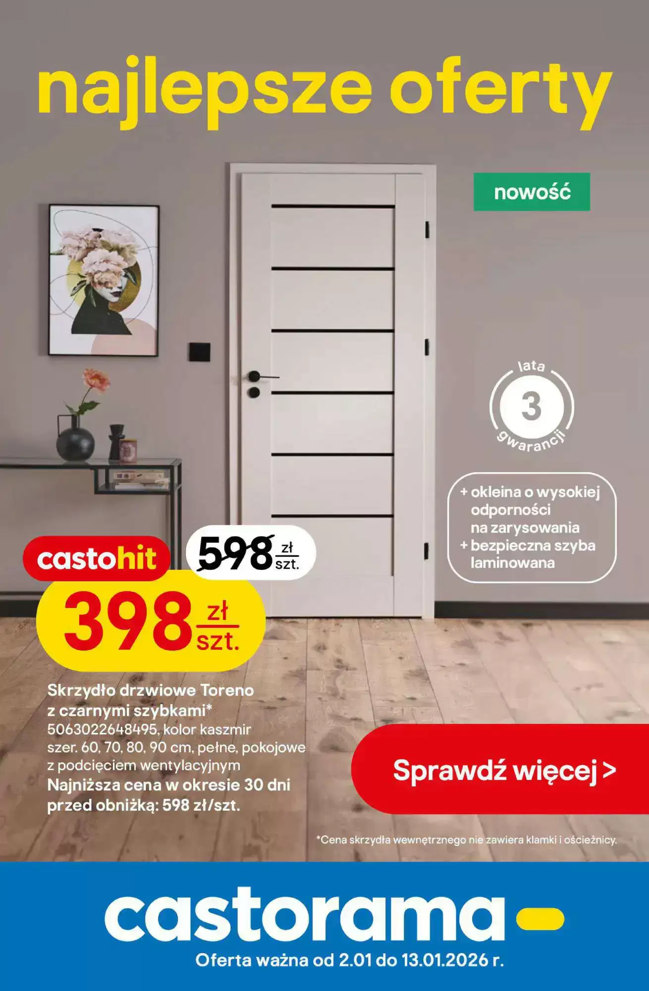 Castorama Gazetka 08.01.2026 - 13.01.2026
