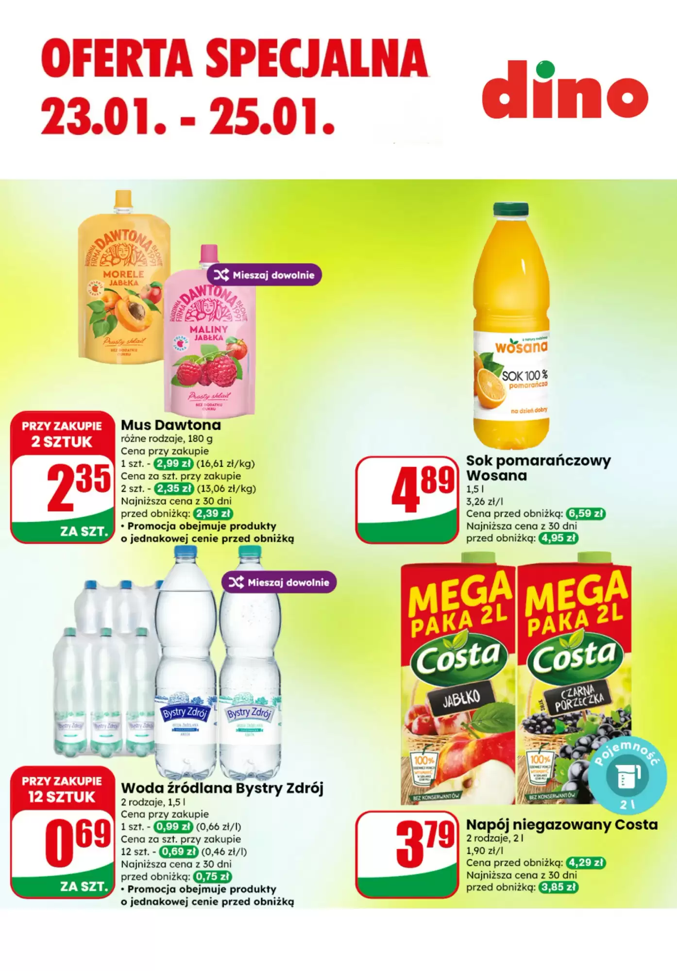 Dino Gazetka 23.01.2026 - 25.01.2026