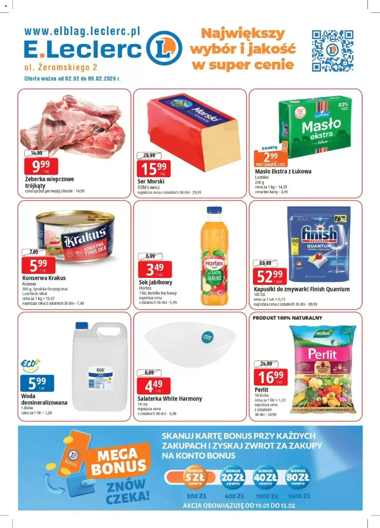 E.Leclerc Gazetka 02.02.2026 - 09.02.2026