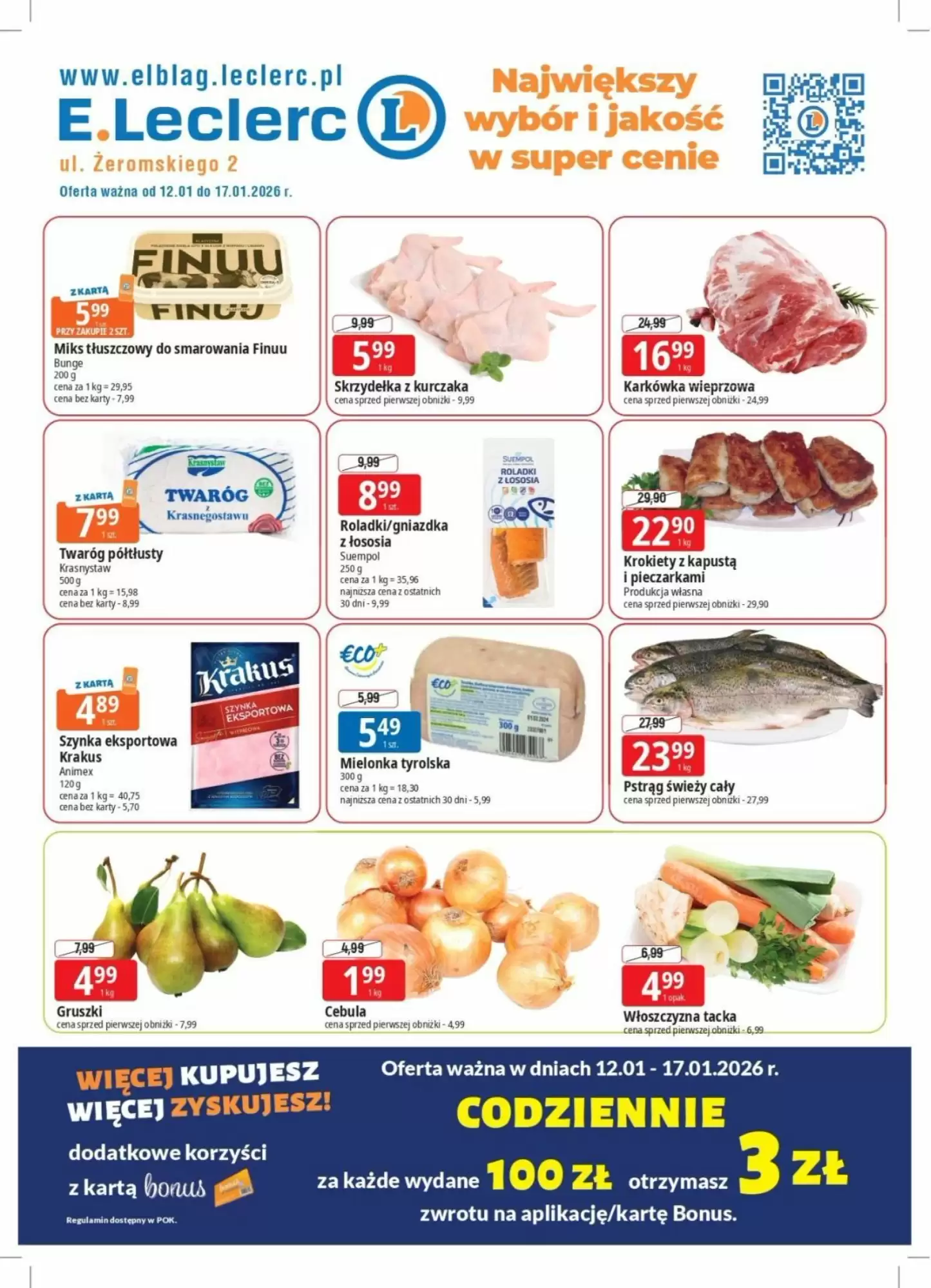 E.Leclerc Gazetka 12.01.2026 - 17.01.2026