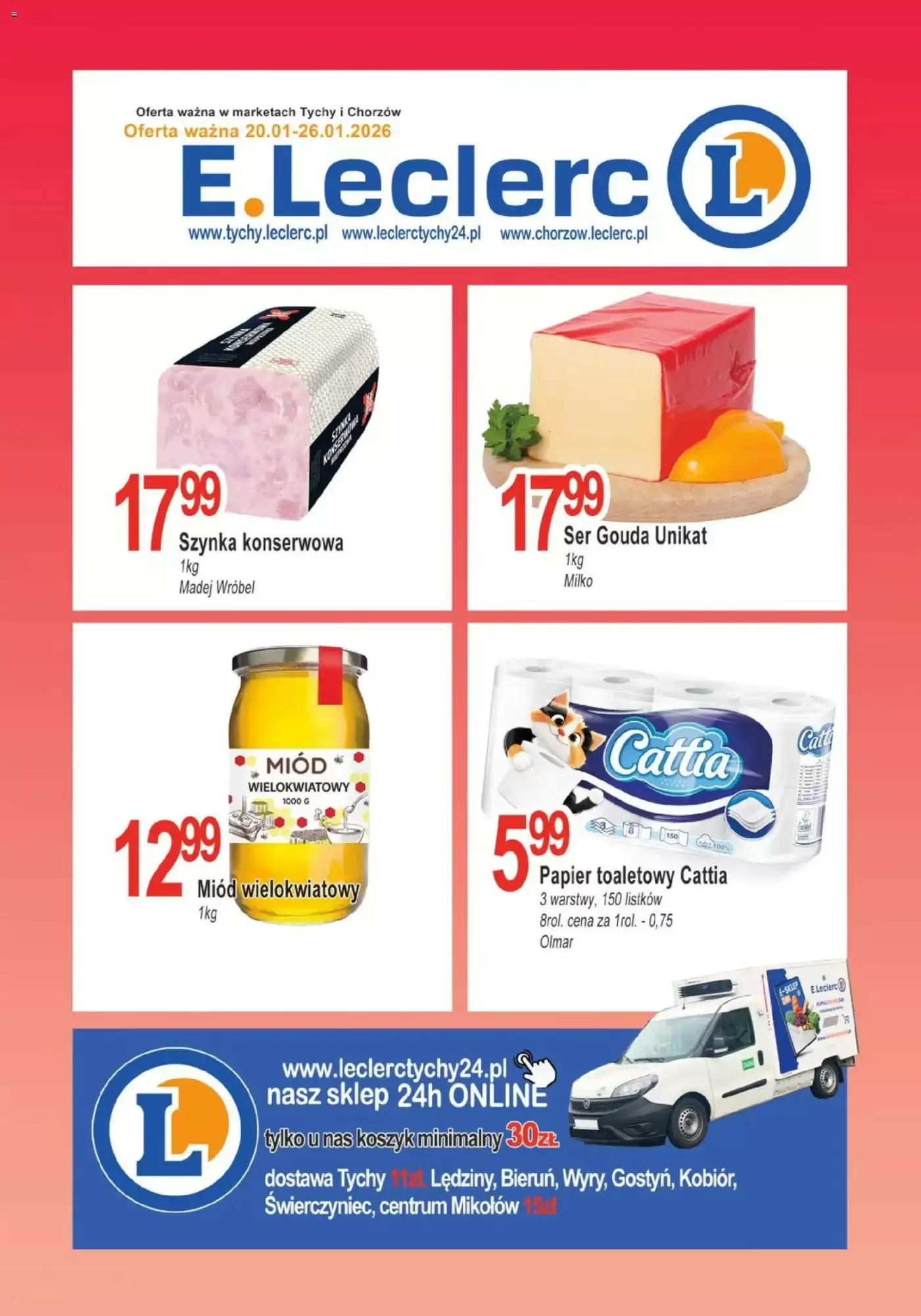 E.Leclerc Gazetka 20.01.2026 - 26.01.2026