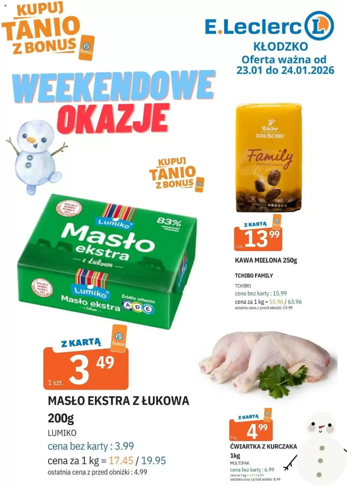 E.Leclerc Gazetka 23.01.2026 - 24.01.2026
