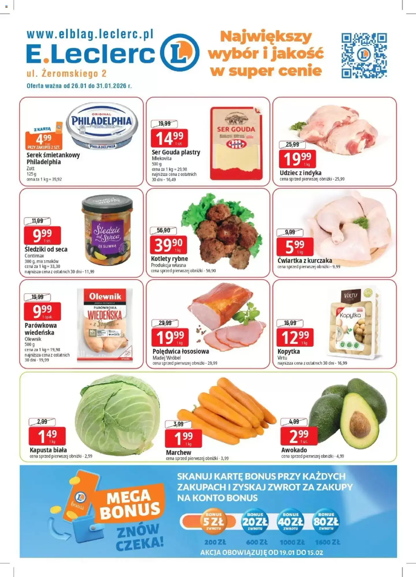 E.Leclerc Gazetka 26.01.2026 - 31.01.2026