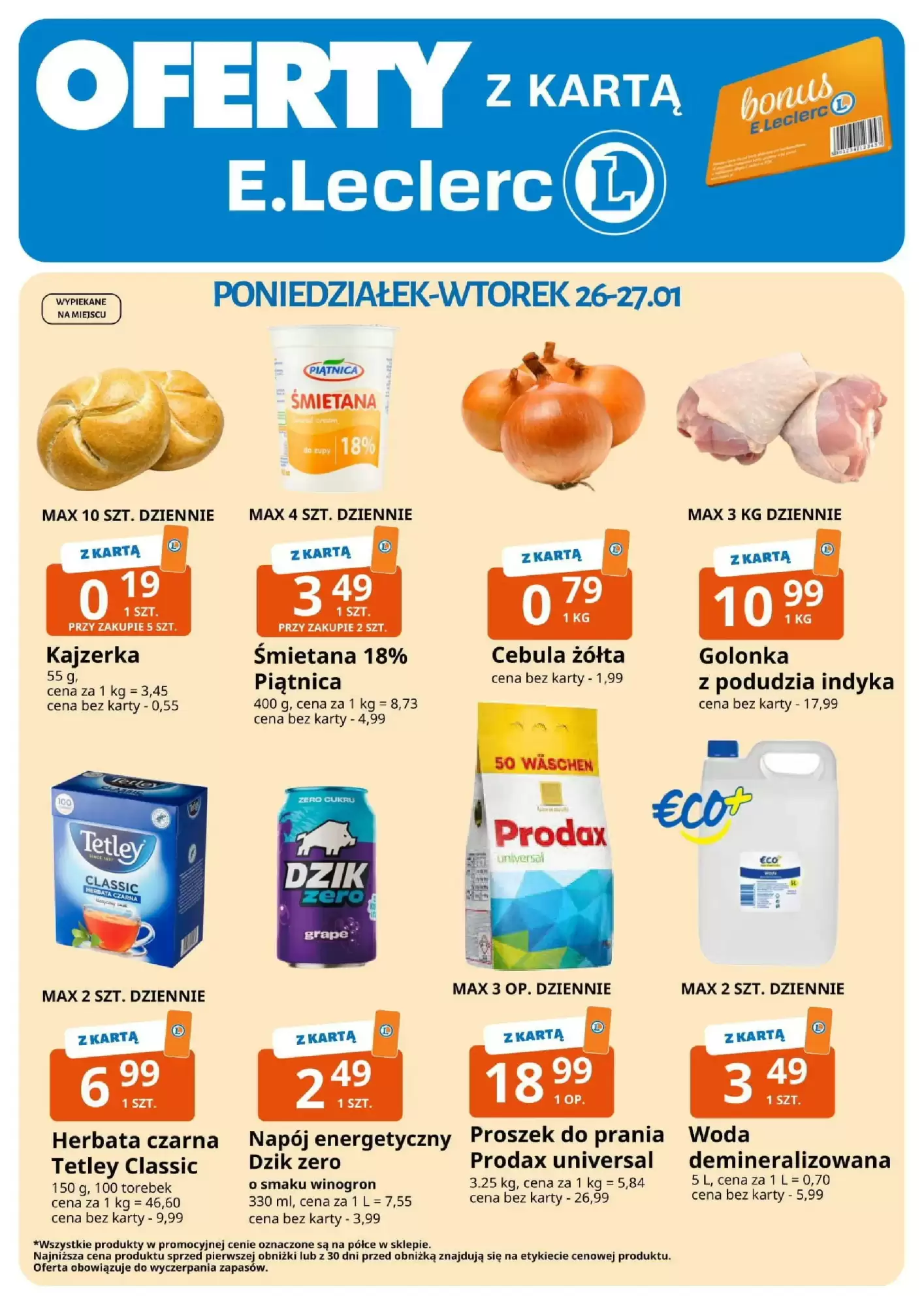 E.Leclerc Gazetka 26.01.2026 - 27.01.2026
