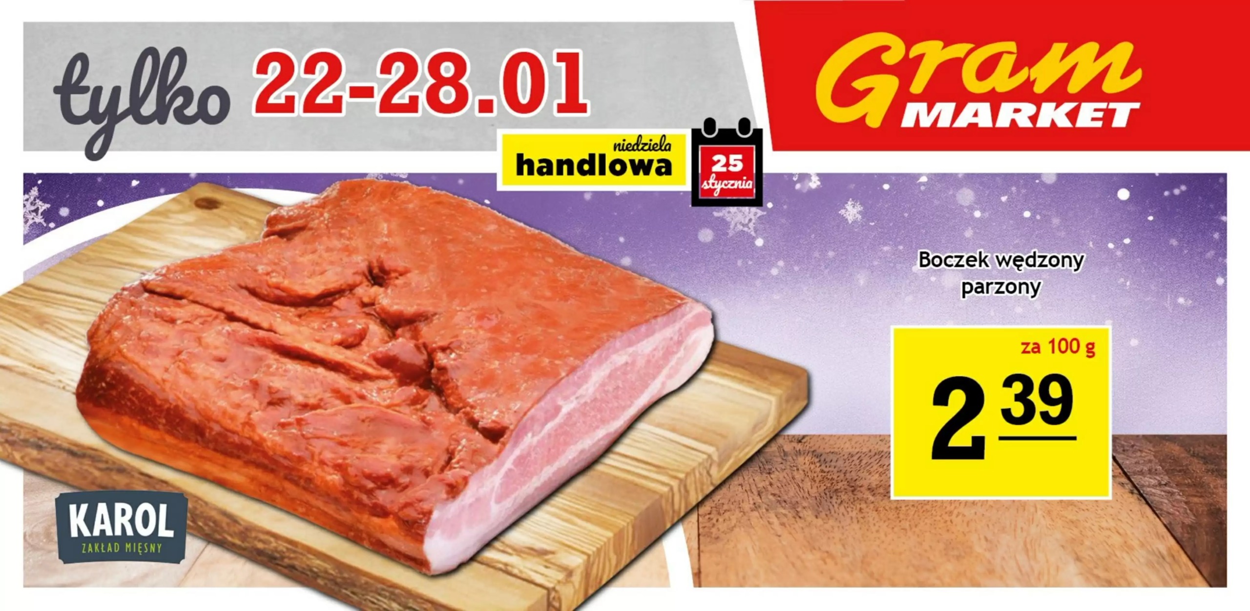 Gram Market Gazetka 22.01.2026 - 28.01.2026