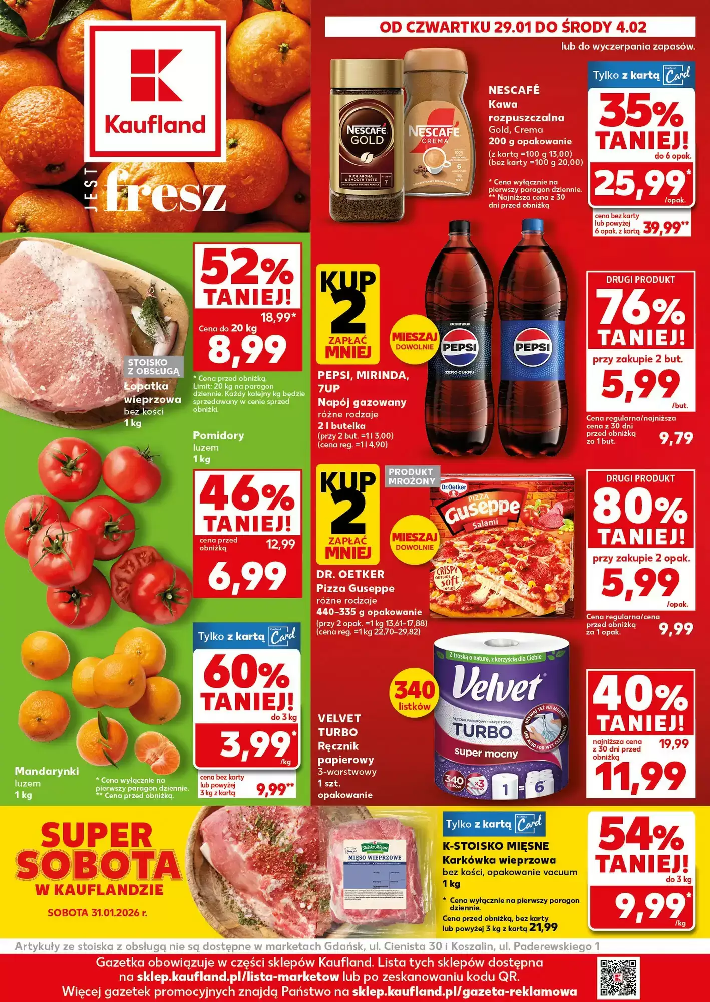 Kaufland Gazetka 29.01.2026 - 04.02.2026