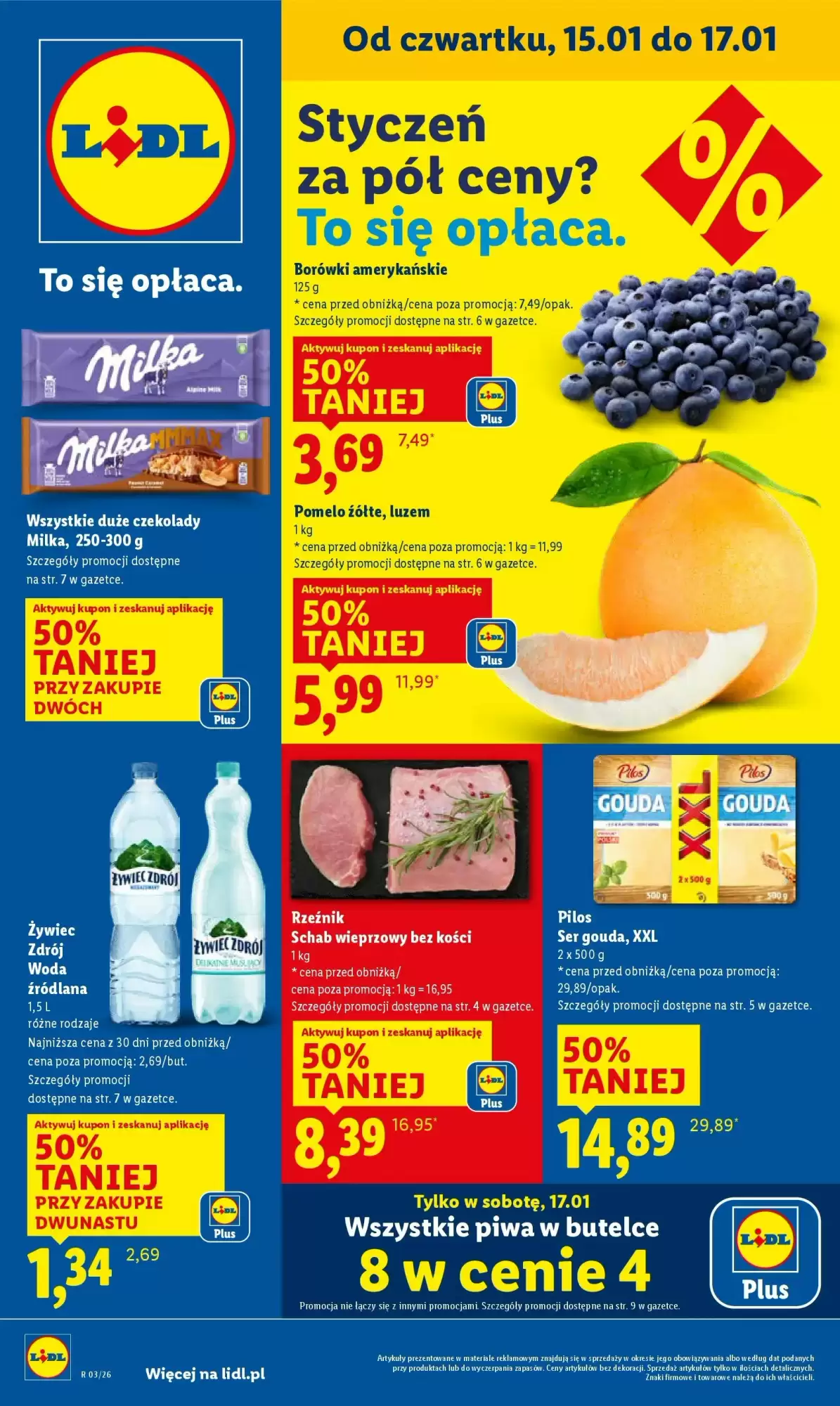 Lidl Gazetka 15.01.2026 - 17.01.2026