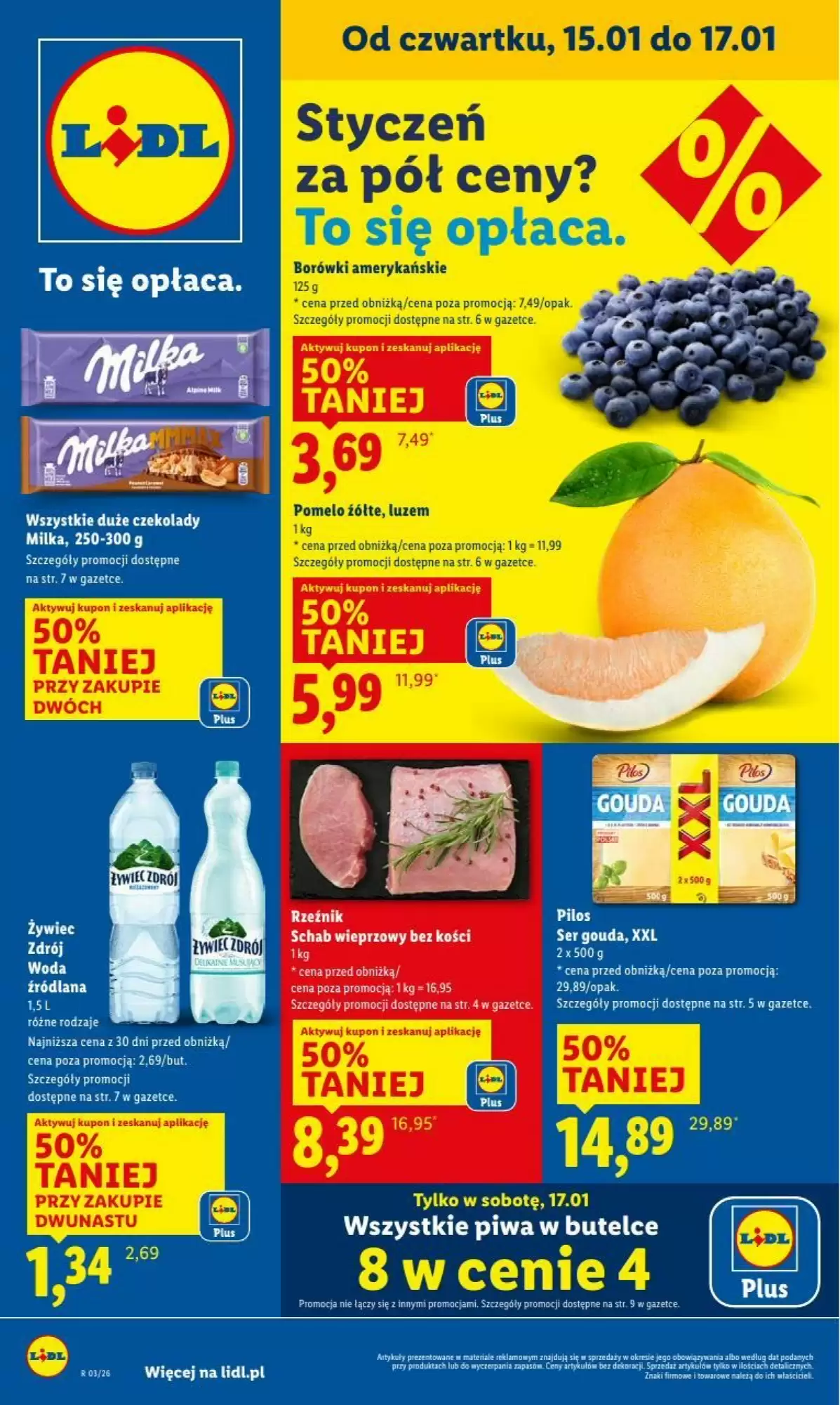 Lidl Gazetka 15.01.2026 - 17.01.2026
