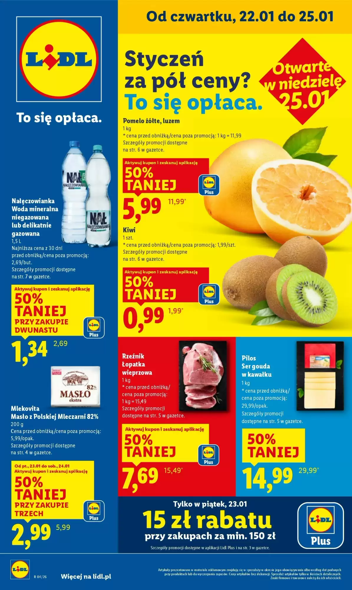 Lidl Gazetka 22.01.2026 - 25.01.2026