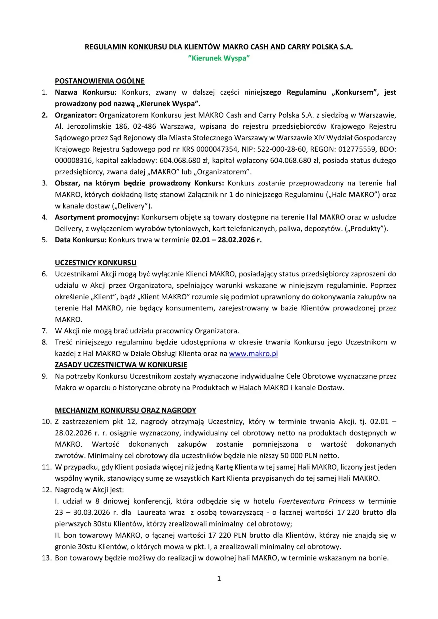 Makro Gazetka 20.01.2026 - 28.02.2026