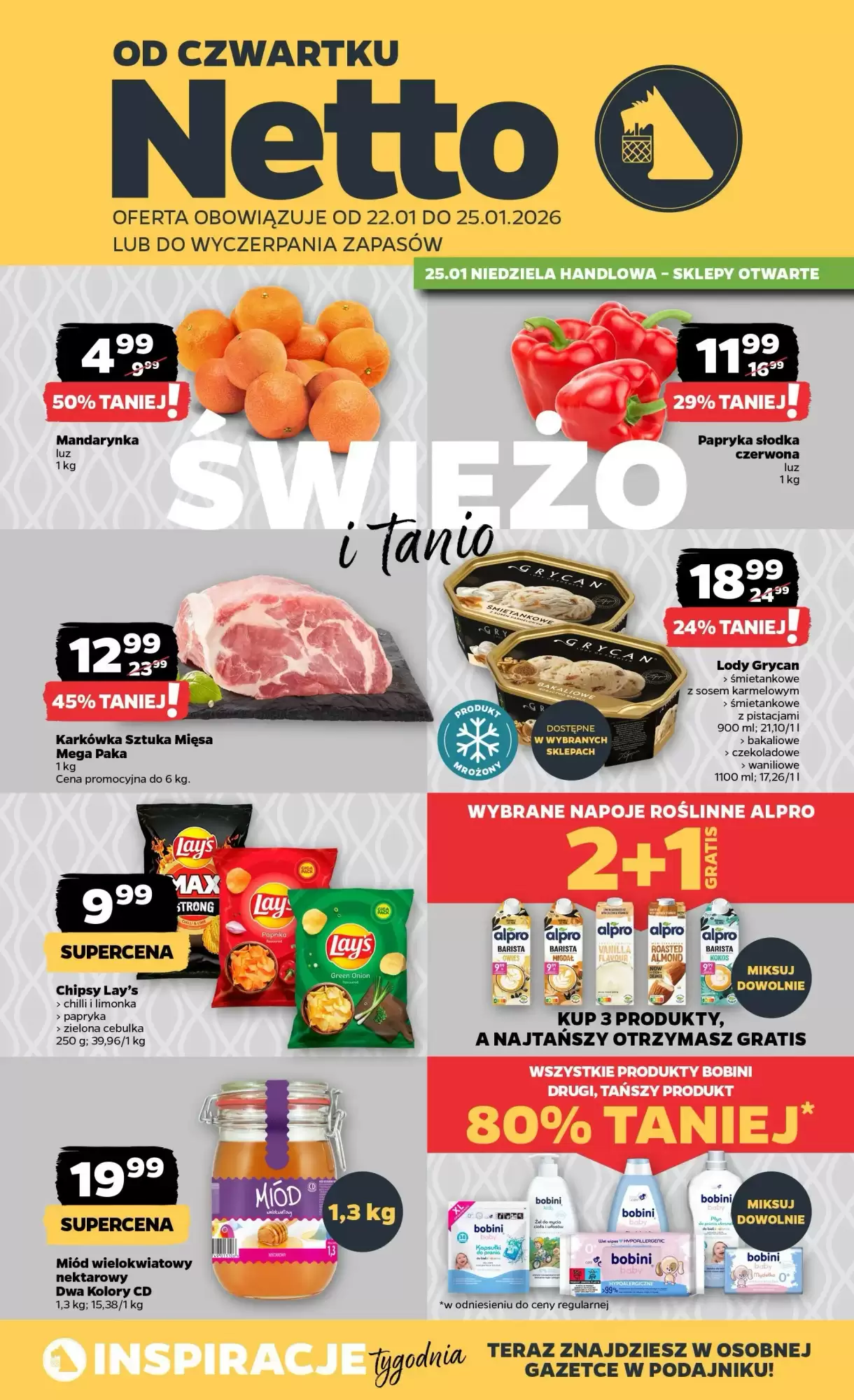 Netto Gazetka 22.01.2026 - 25.01.2026