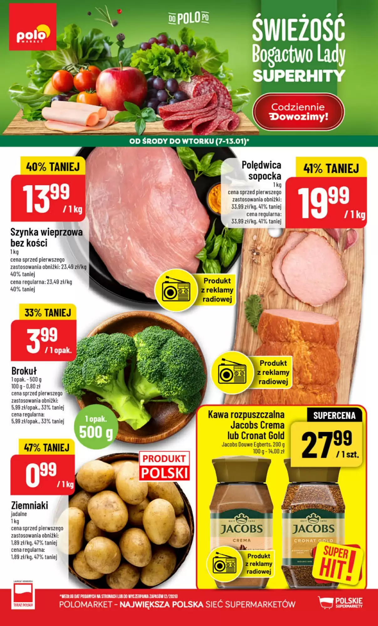 Polomarket Gazetka 07.01.2026 - 13.01.2026