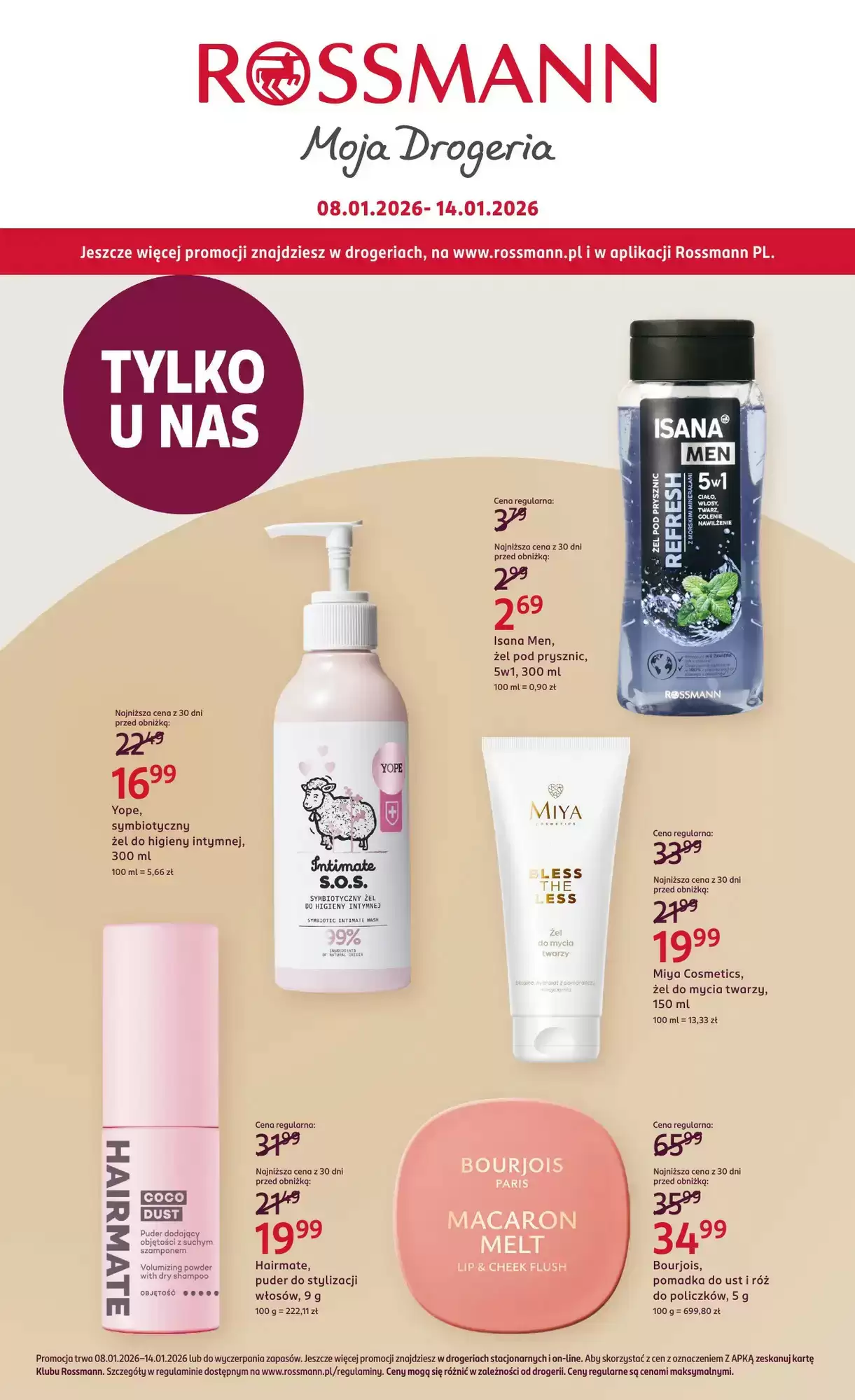 Rossmann Gazetka 08.01.2026 - 14.01.2026