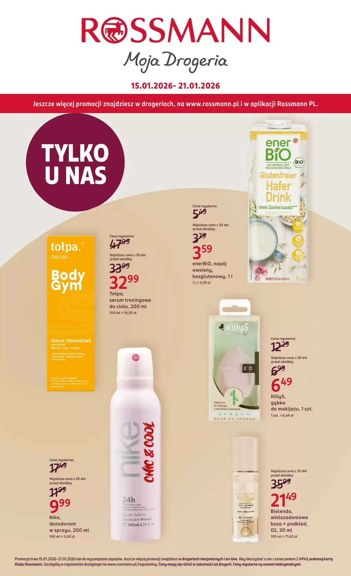 Rossmann Gazetka 15.01.2026 - 21.01.2026