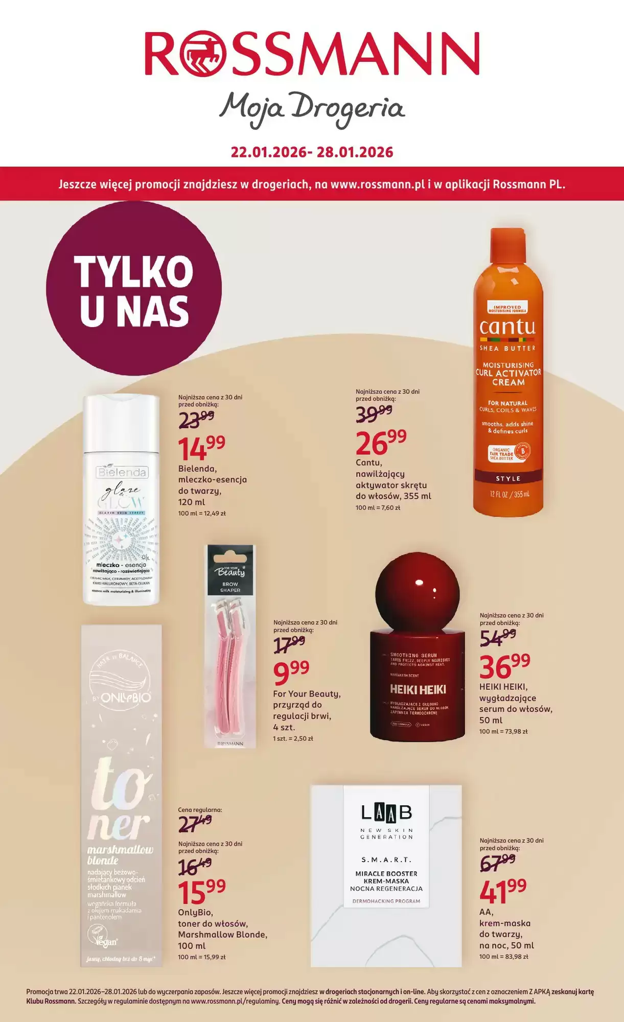 Rossmann Gazetka 22.01.2026 - 28.01.2026