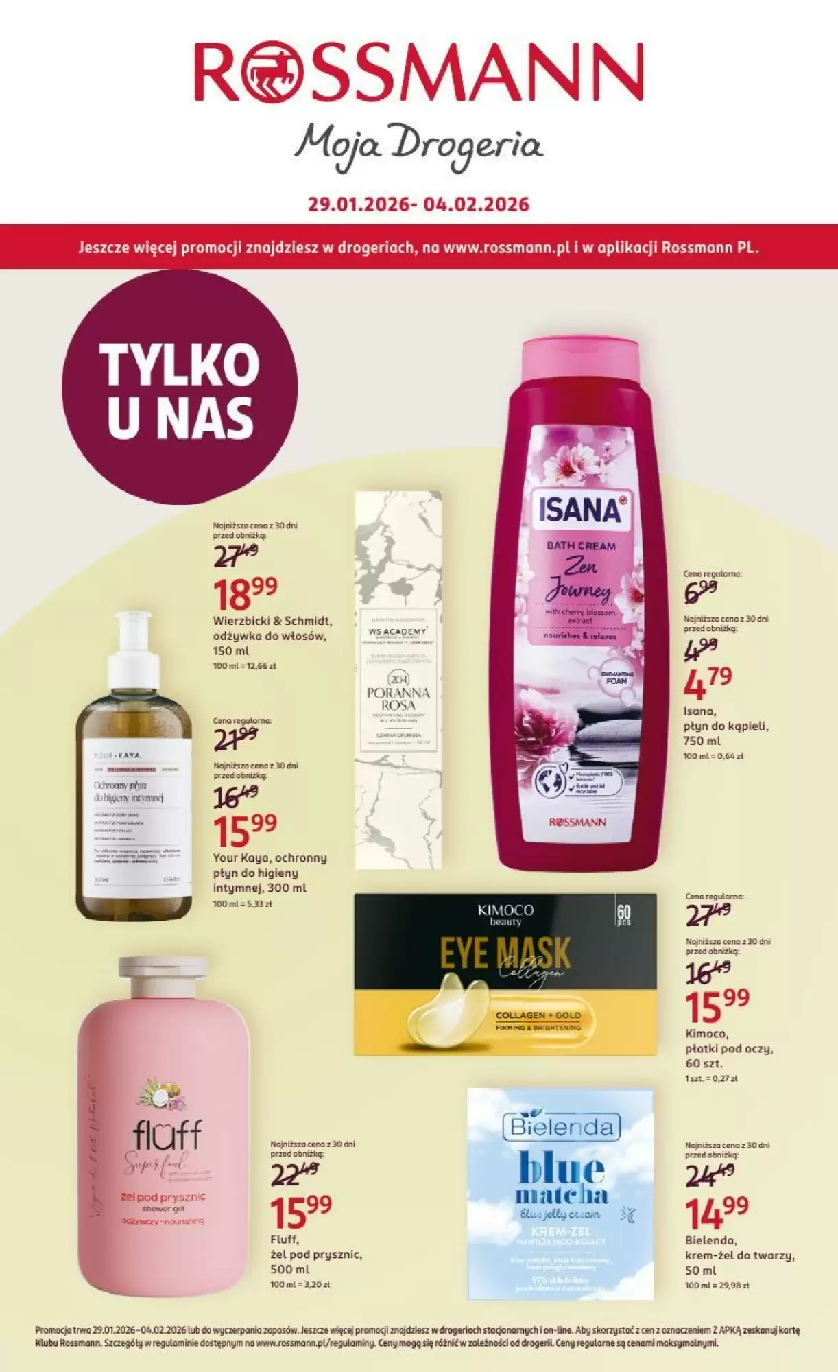 Rossmann Gazetka 29.01.2026 - 04.02.2026