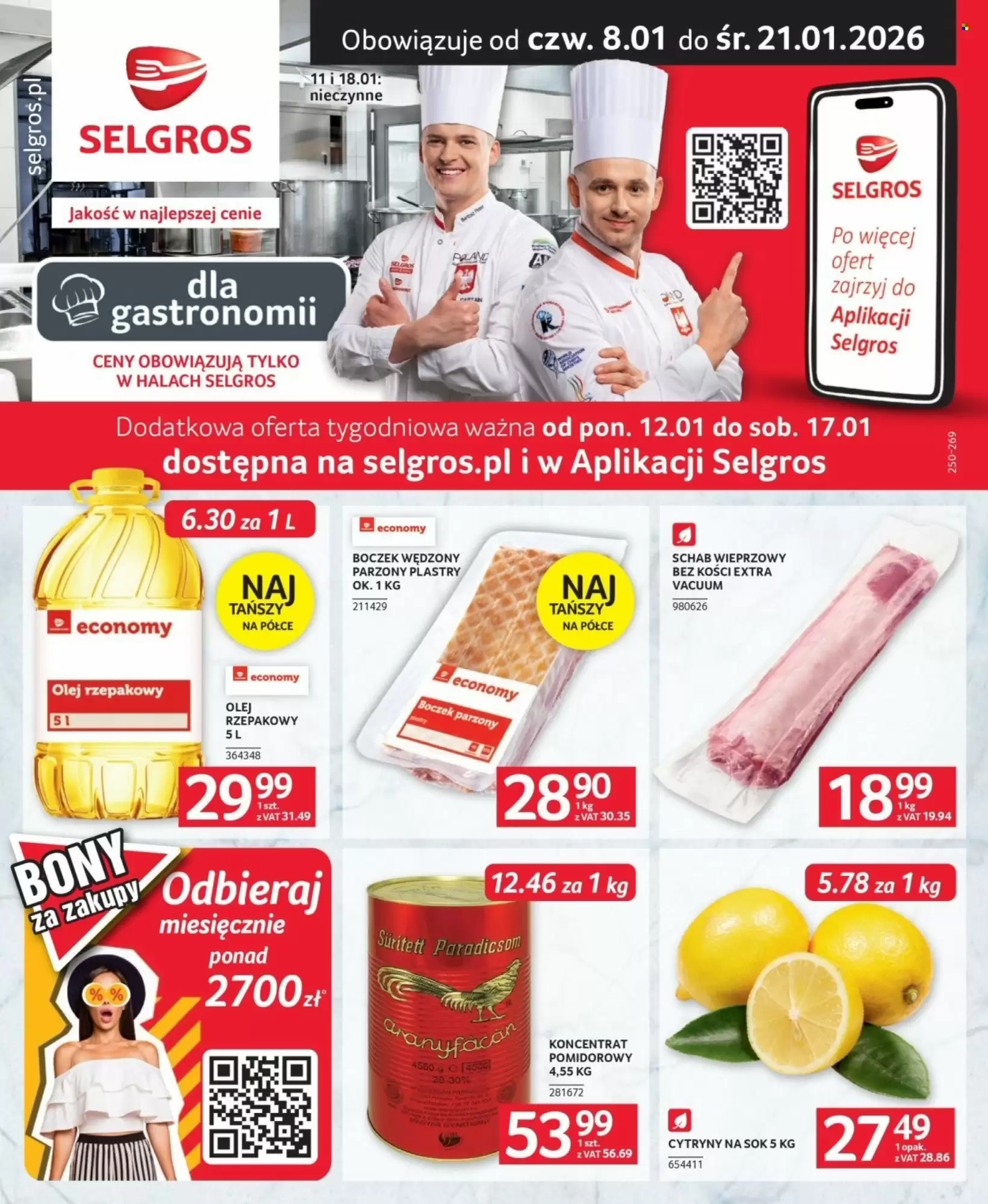 Selgros Gazetka 08.01.2026 - 21.01.2026