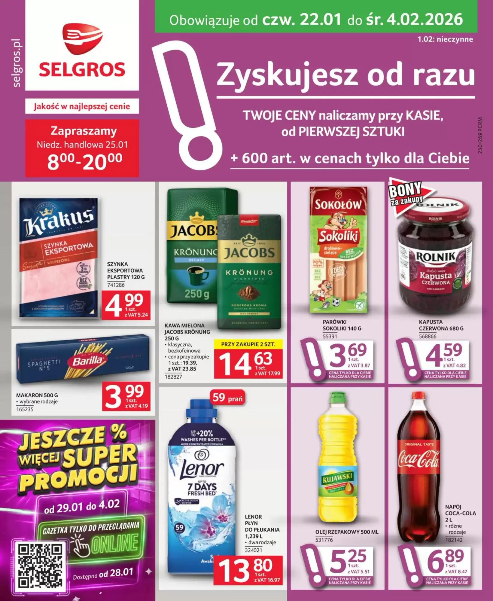 Selgros Gazetka 22.01.2026 - 04.02.2026