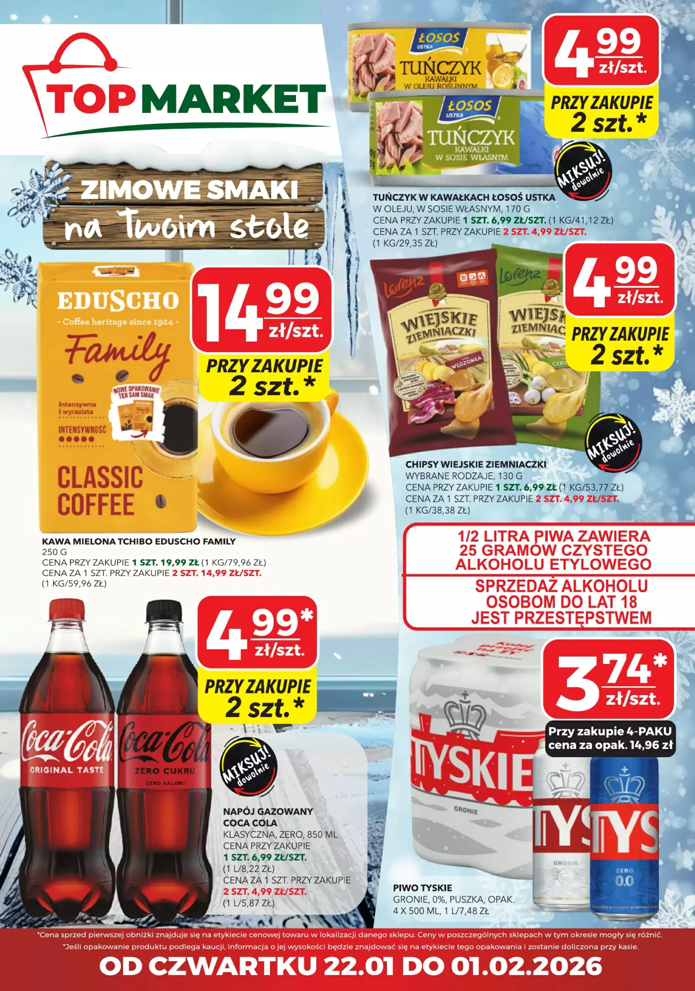 Top Market Gazetka 22.01.2026 - 01.02.2026