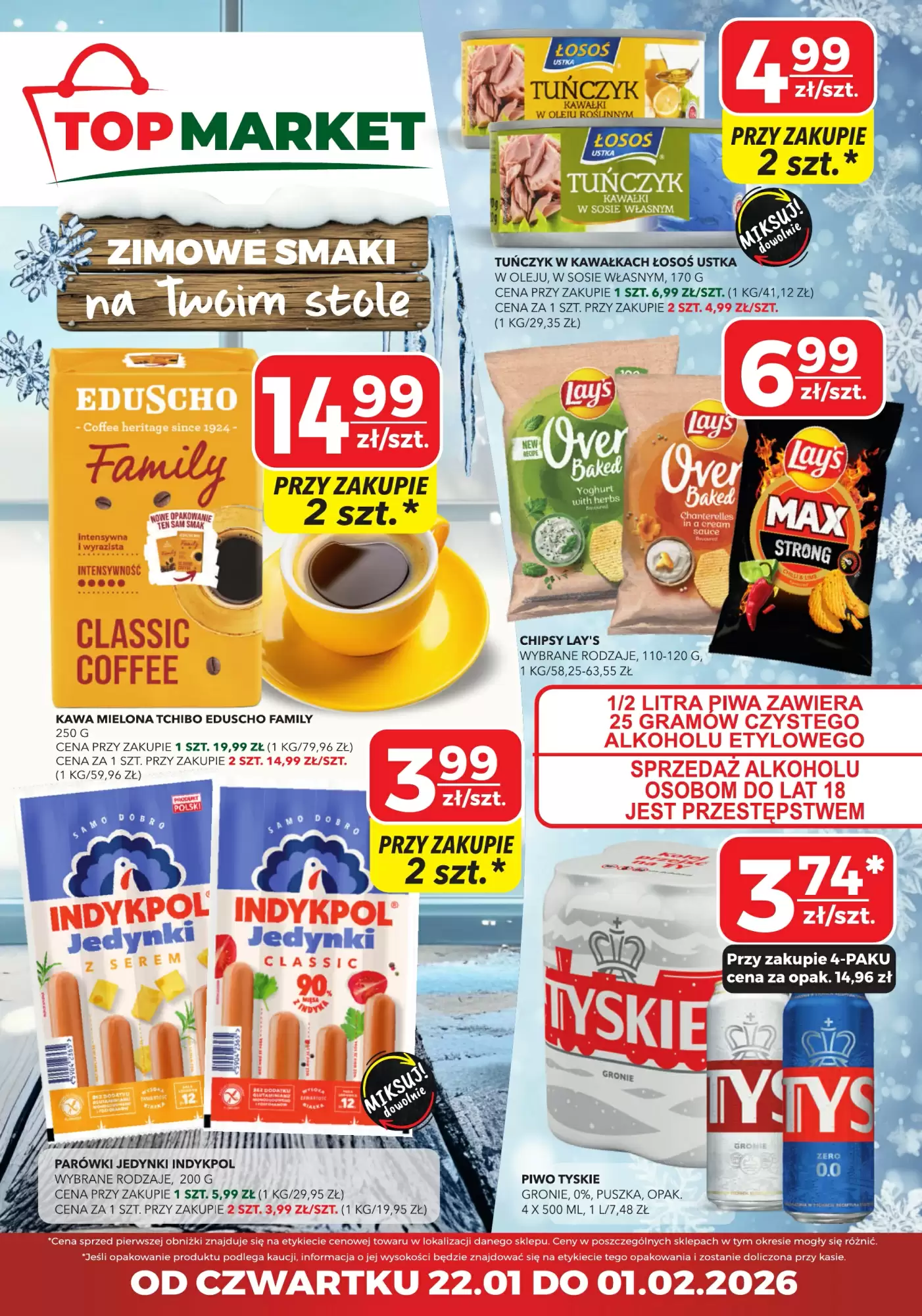 Top Market Gazetka 22.01.2026 - 01.02.2026
