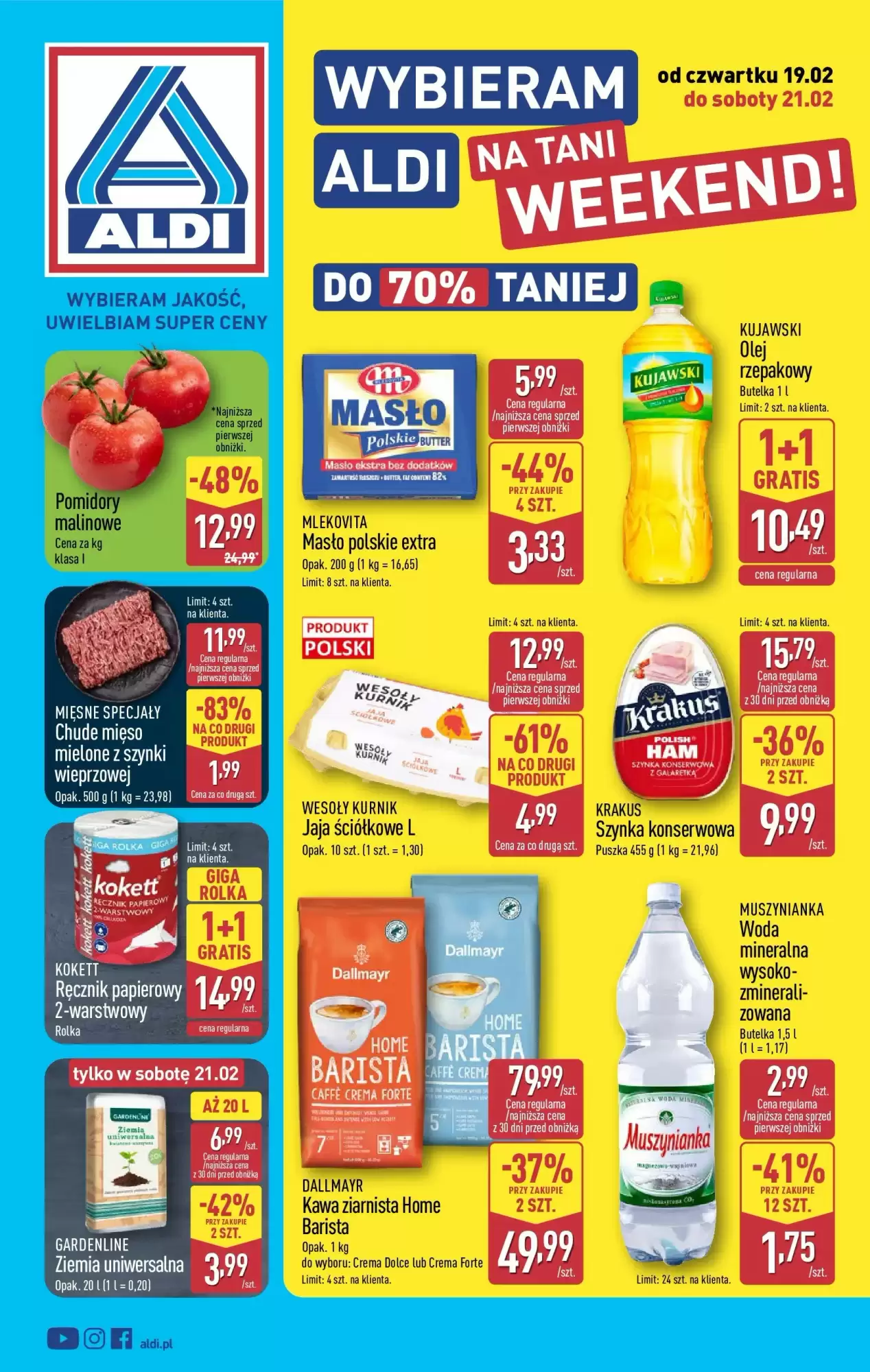 Aldi Gazetka 19.02.2026 - 21.02.2026
