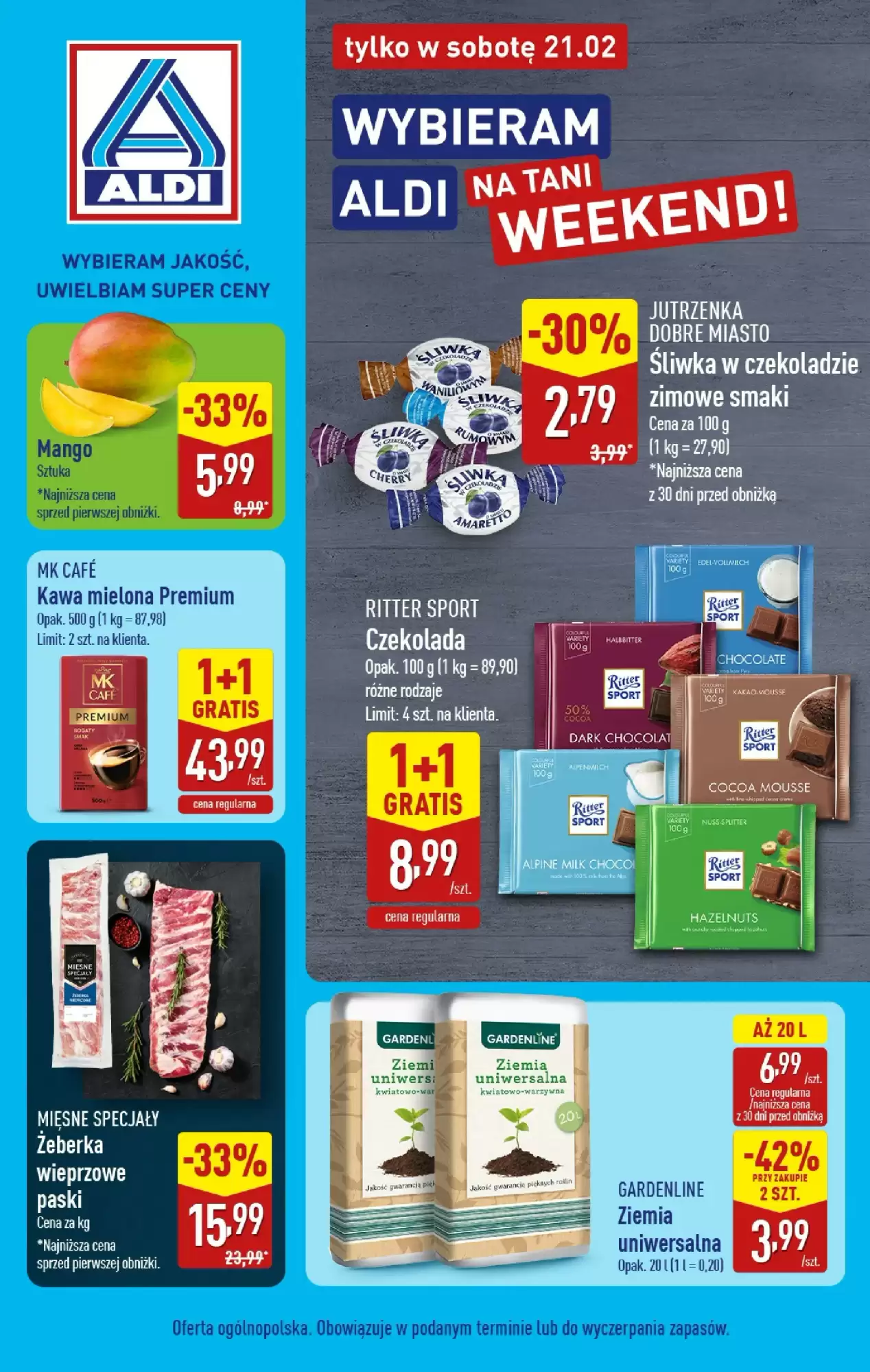 Aldi Gazetka 21.02.2026 - 21.02.2026