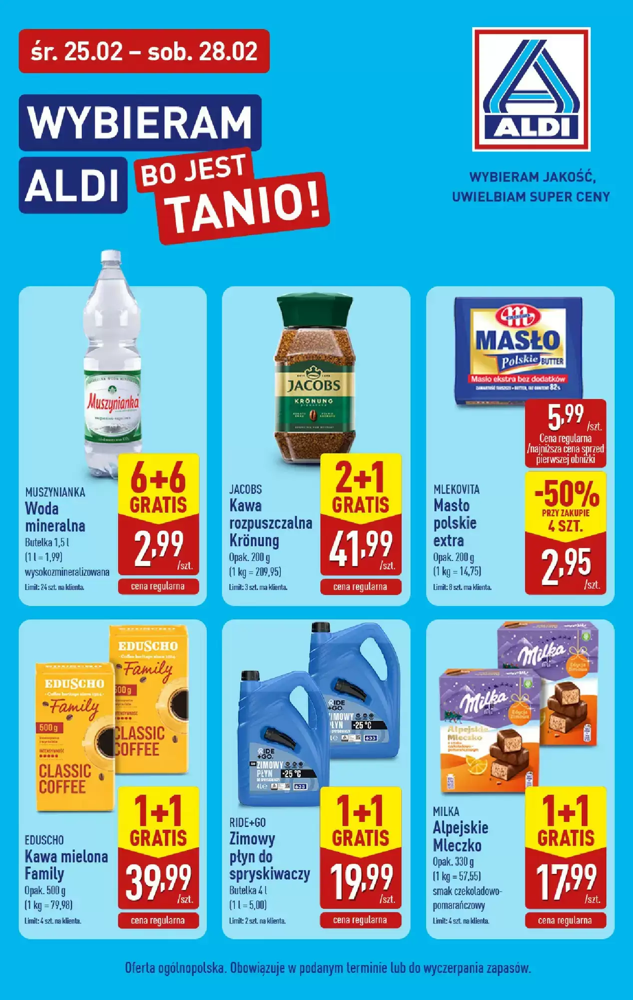 Aldi Gazetka 25.02.2026 - 28.02.2026