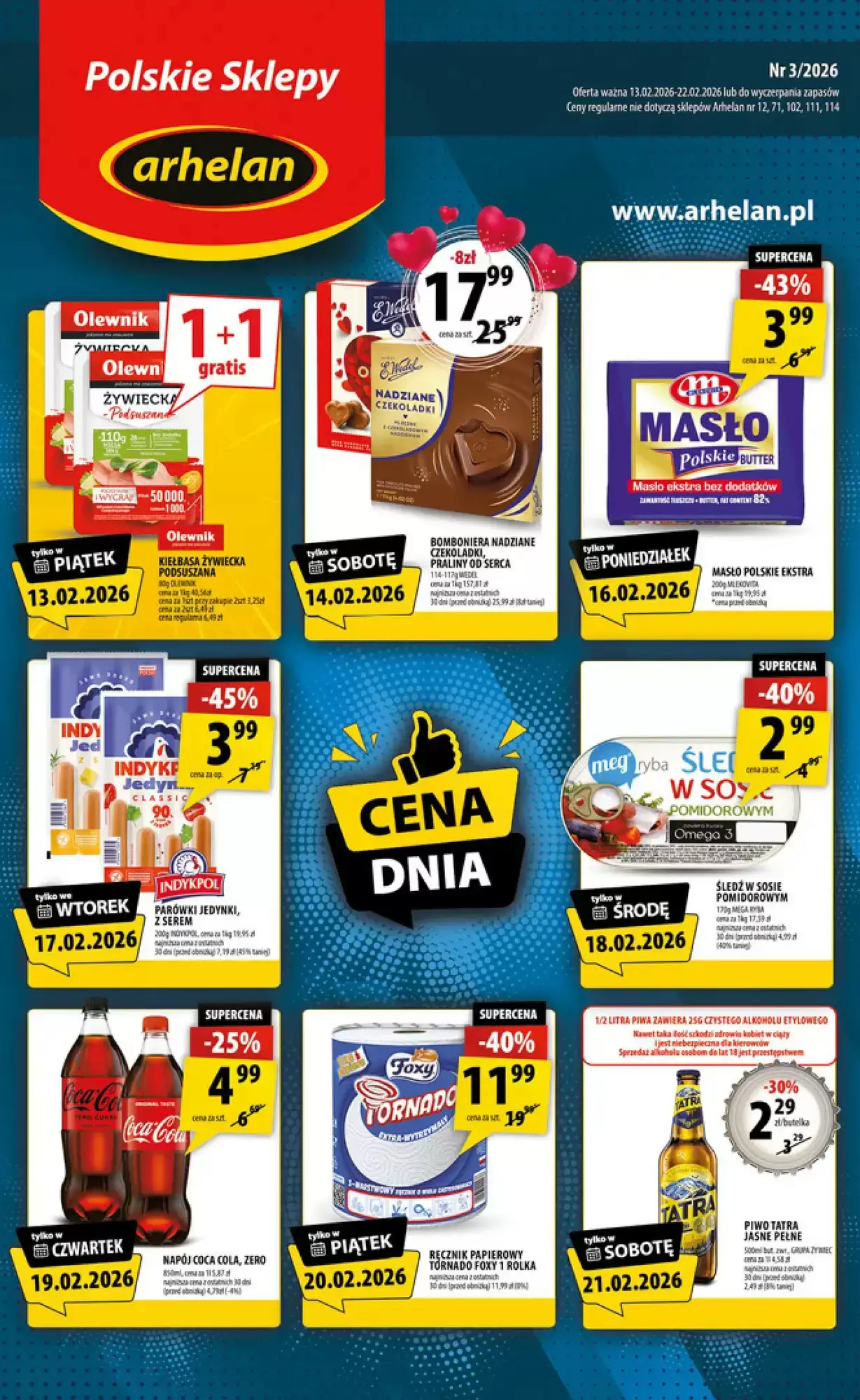 Arhelan Gazetka 13.02.2026 - 22.02.2026