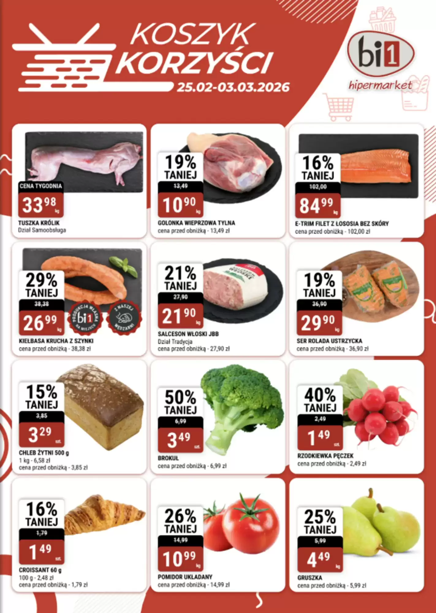 Bi1 Gazetka 25.02.2026 - 03.03.2026