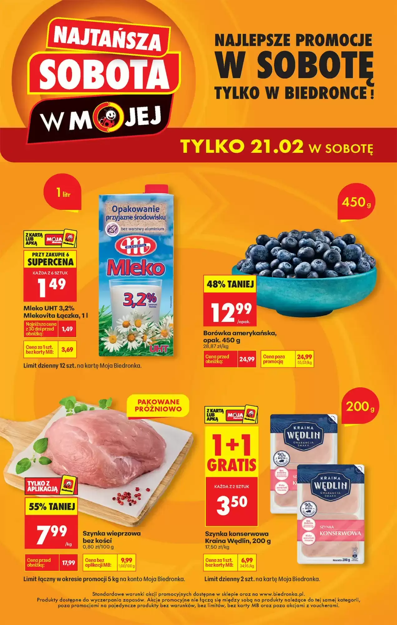 Biedronka Gazetka 21.02.2026 - 21.02.2026