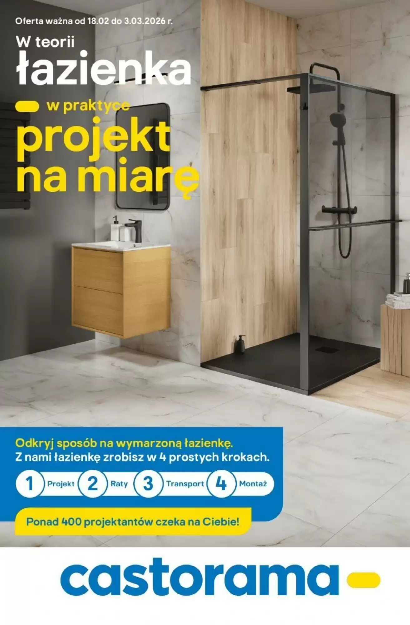 Castorama Gazetka 18.02.2026 - 03.03.2026