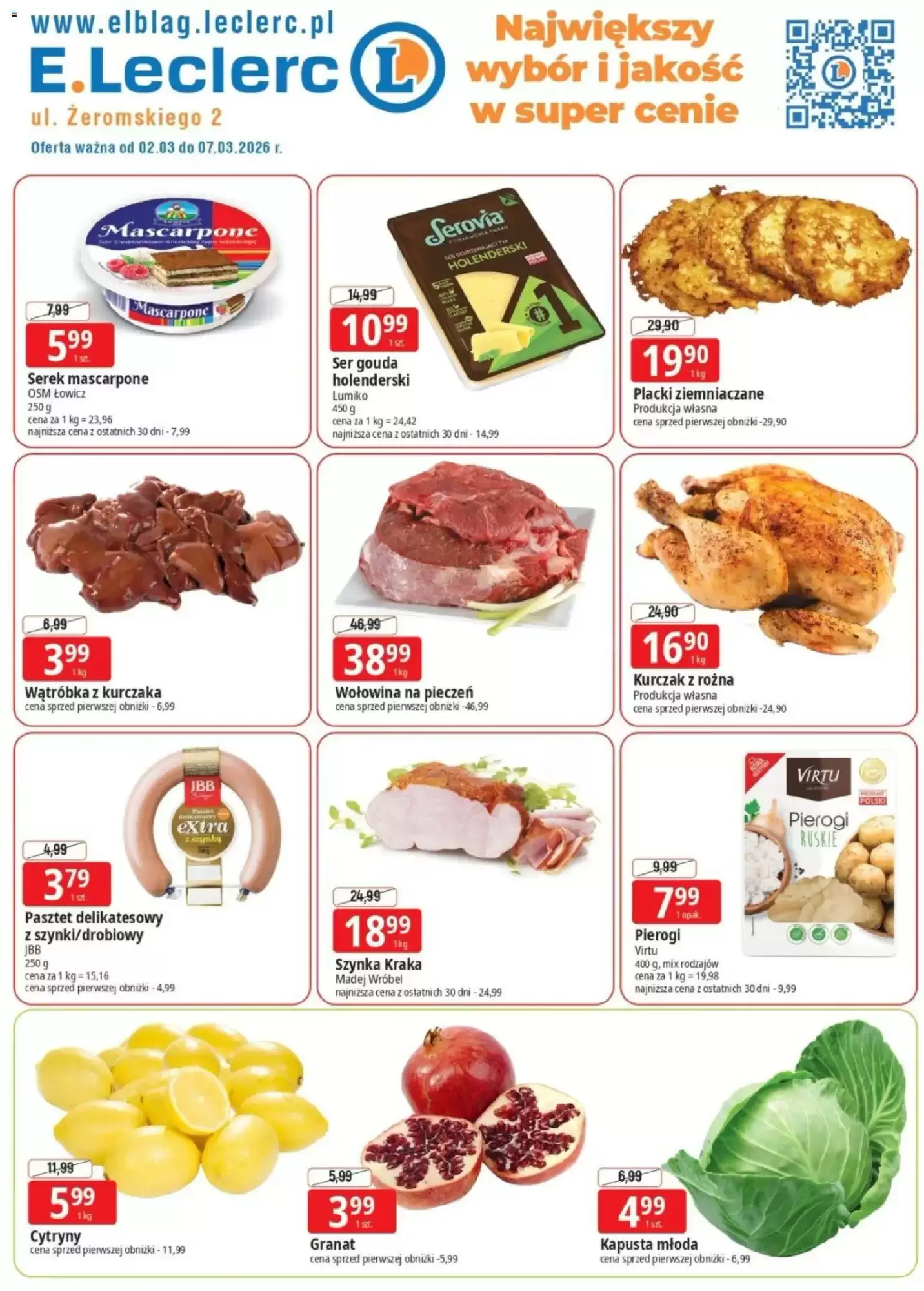 E.Leclerc Gazetka 02.03.2026 - 07.03.2026