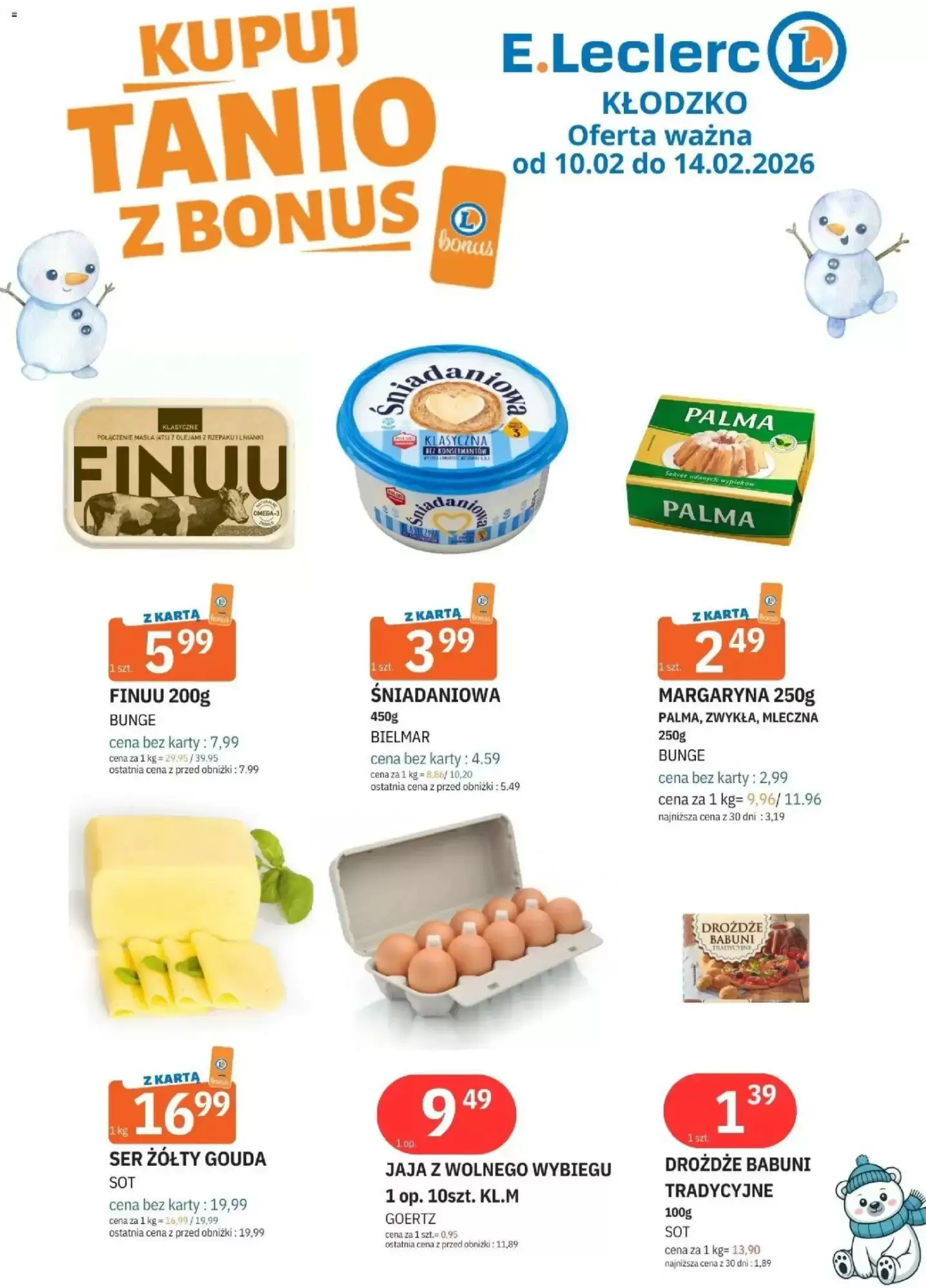 E.Leclerc Gazetka 10.02.2026 - 14.02.2026
