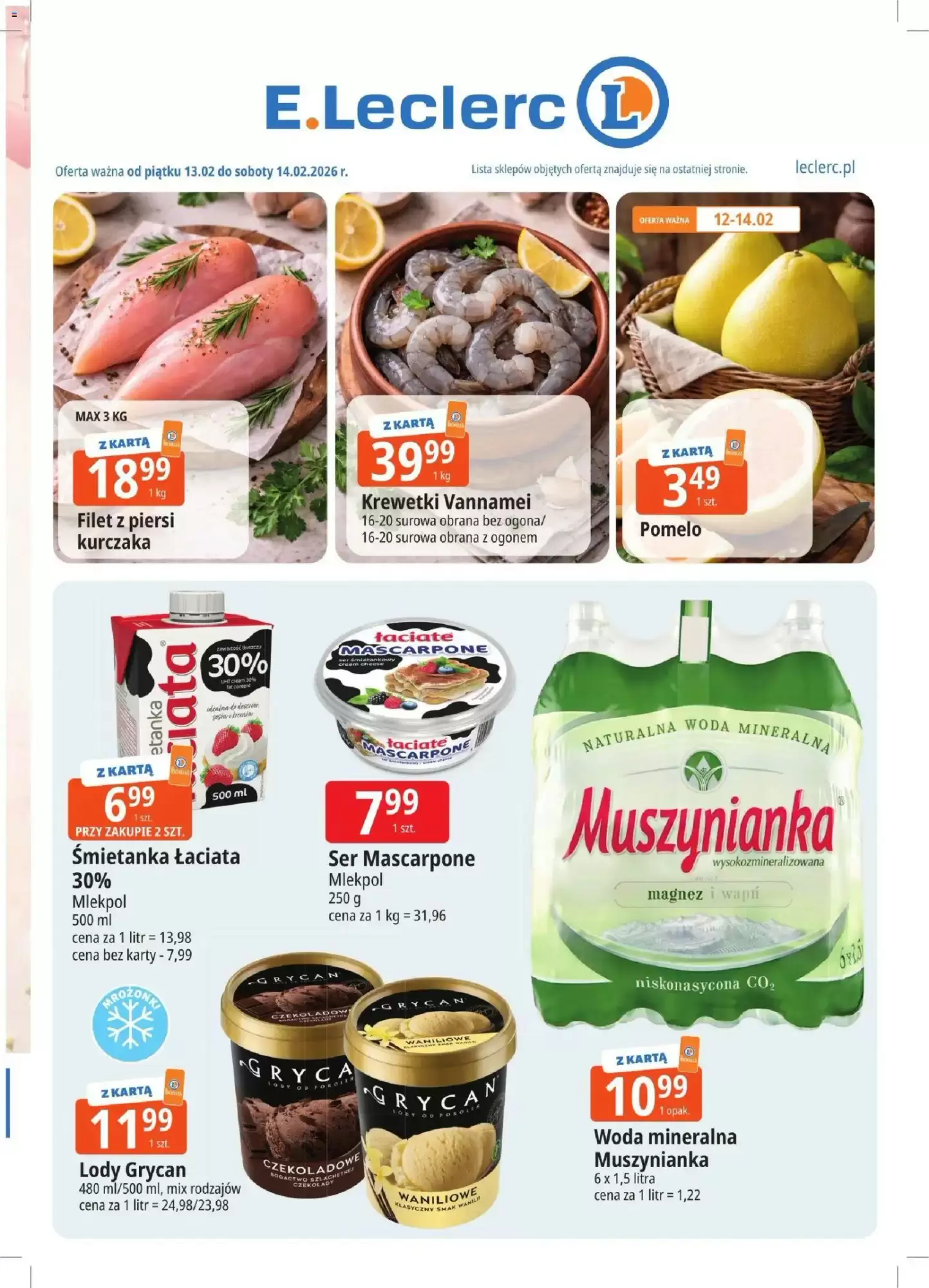 E.Leclerc Gazetka 13.02.2026 - 14.02.2026