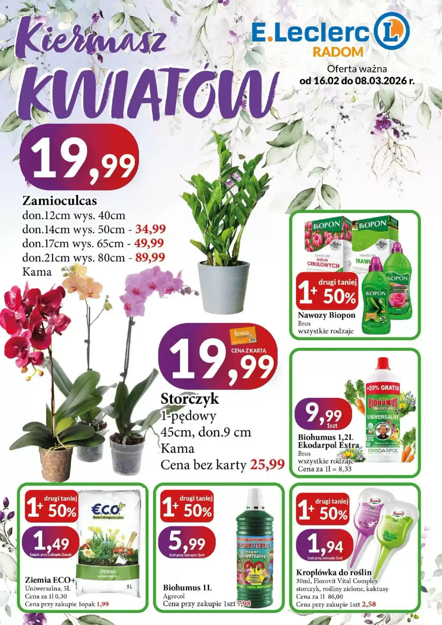 E.Leclerc Gazetka 16.02.2026 - 08.03.2026