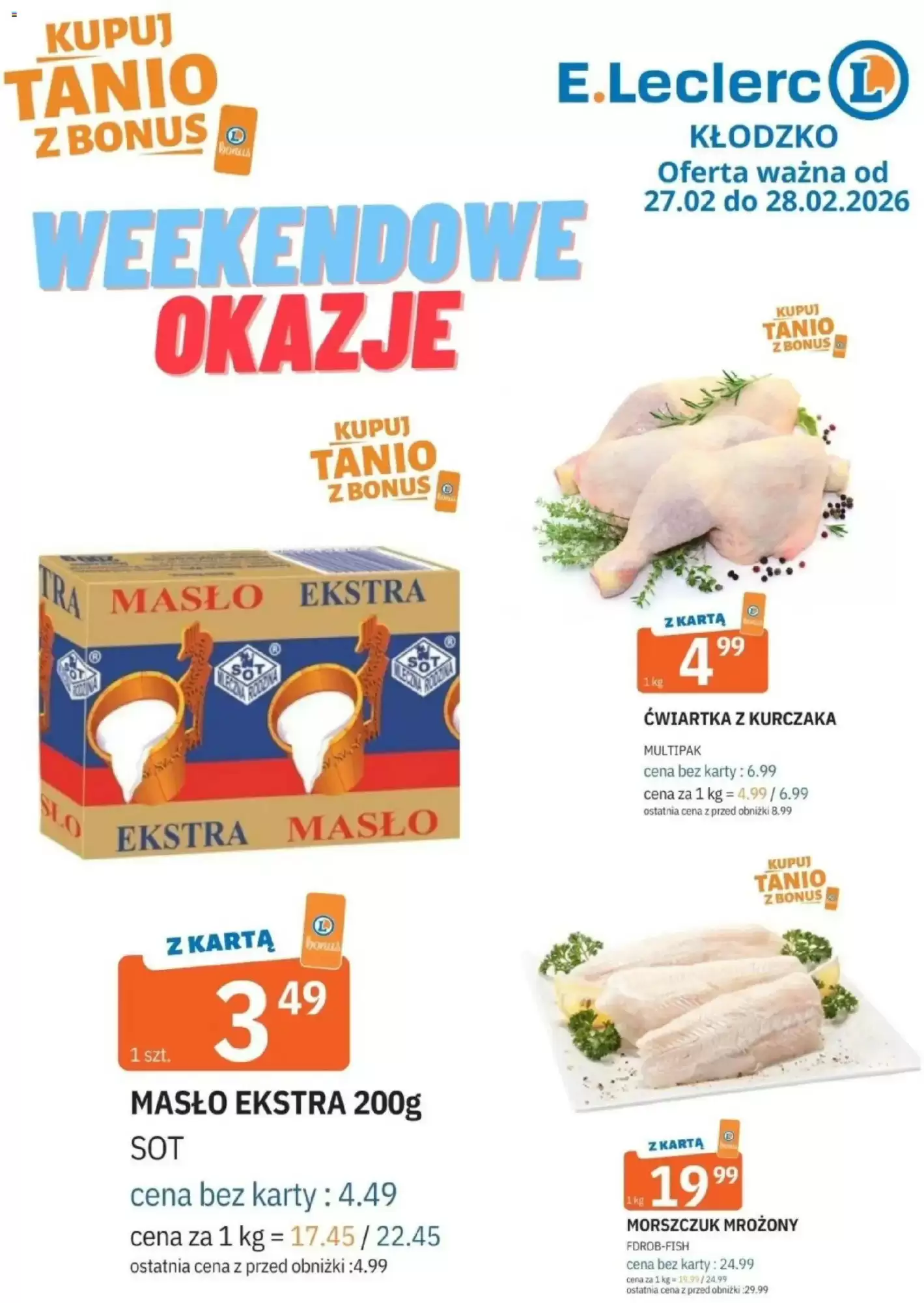 E.Leclerc Gazetka 27.02.2026 - 28.02.2026