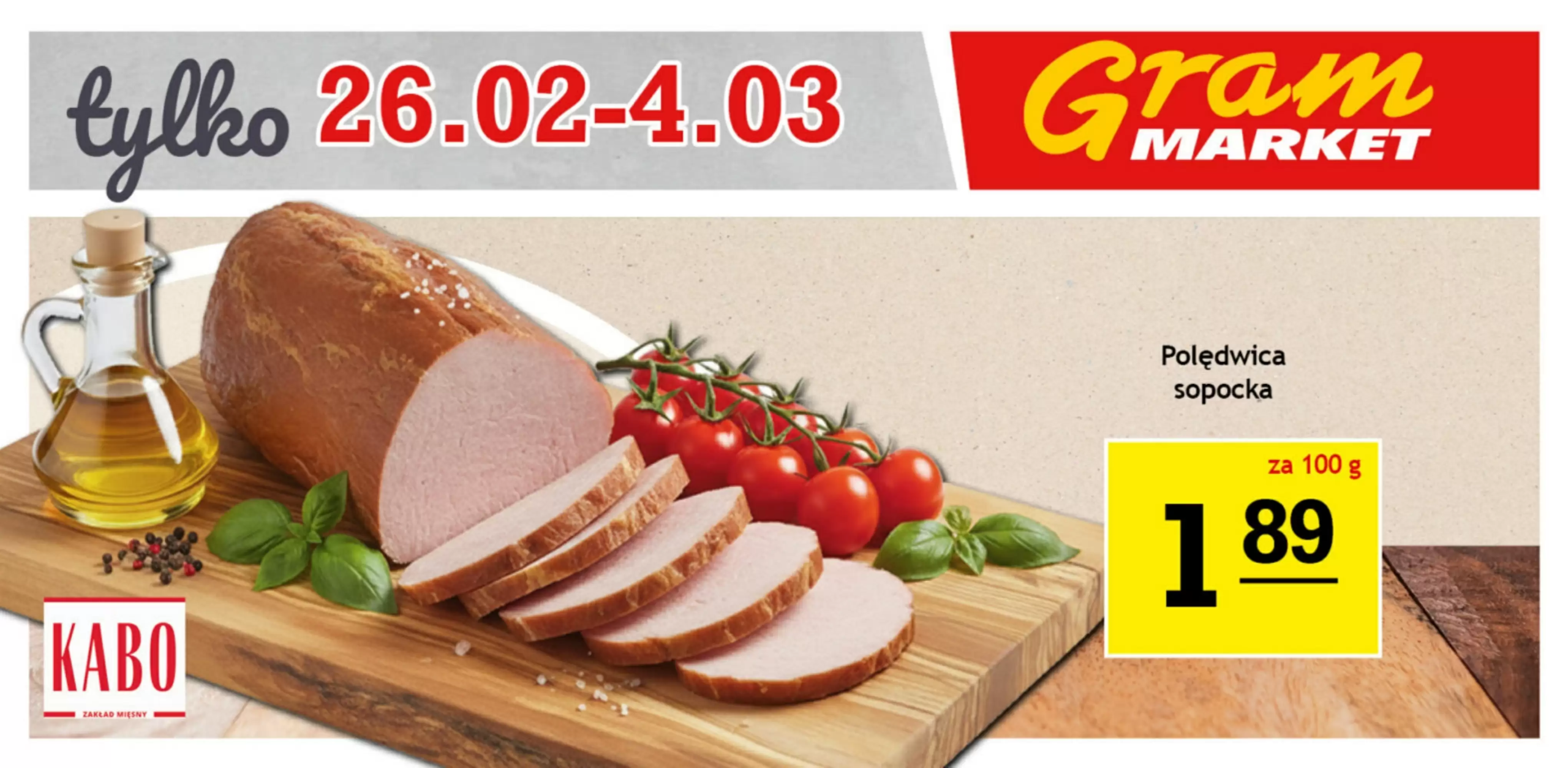 Gram Market Gazetka 26.02.2026 - 04.03.2026