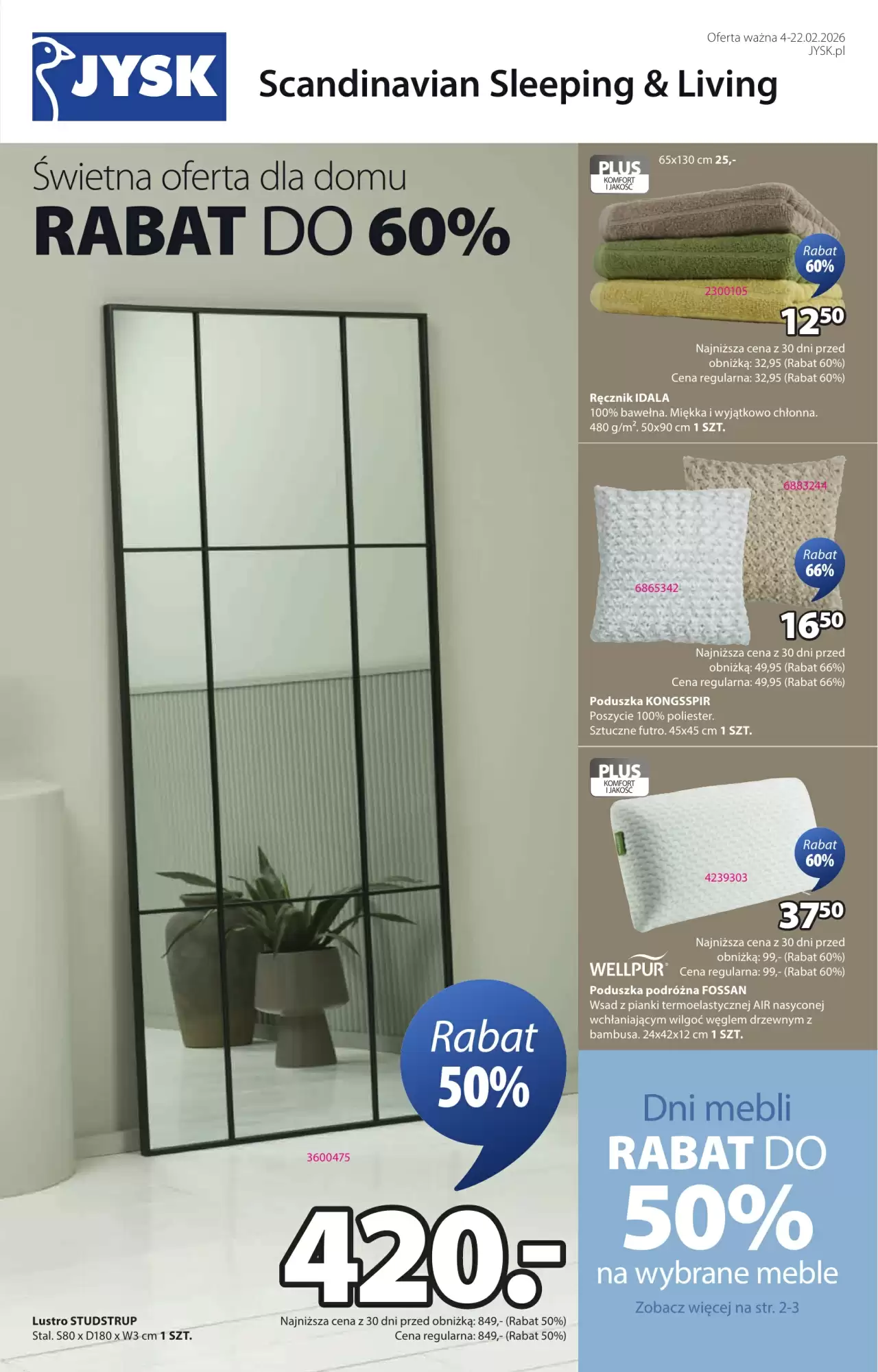 Jysk Gazetka 04.02.2026 - 22.02.2026