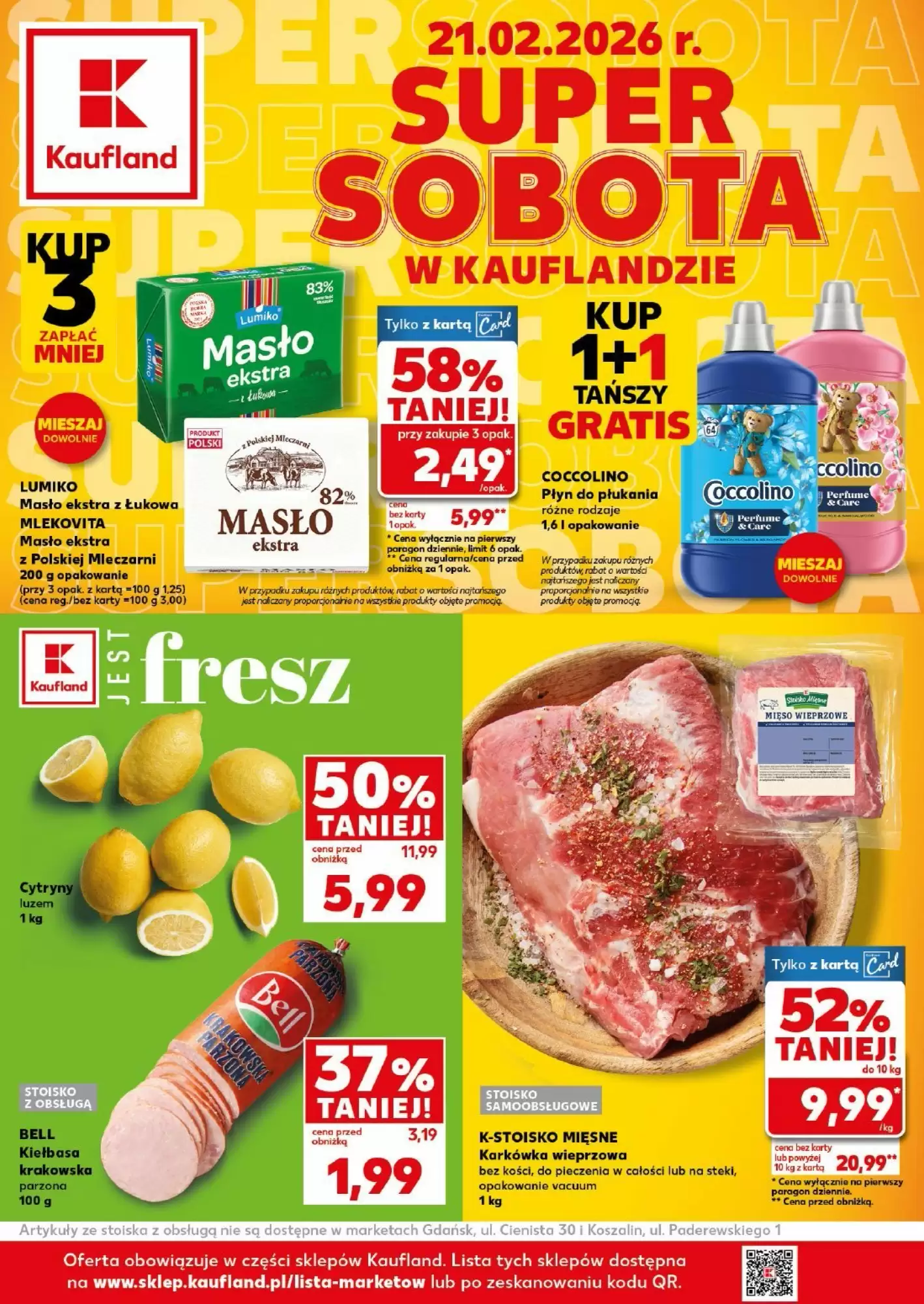 Kaufland Gazetka 21.02.2026 - 21.02.2026