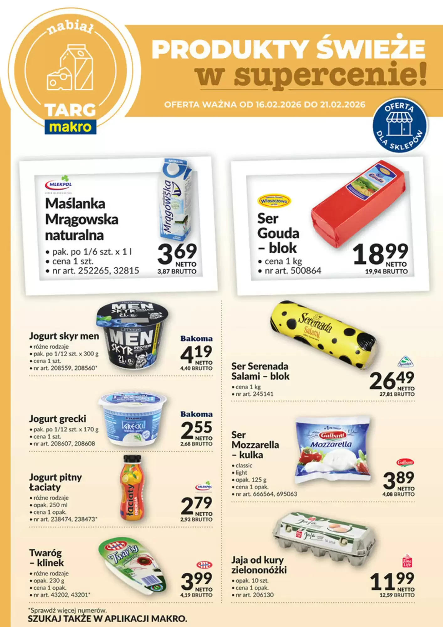 Makro Gazetka 16.02.2026 - 21.02.2026