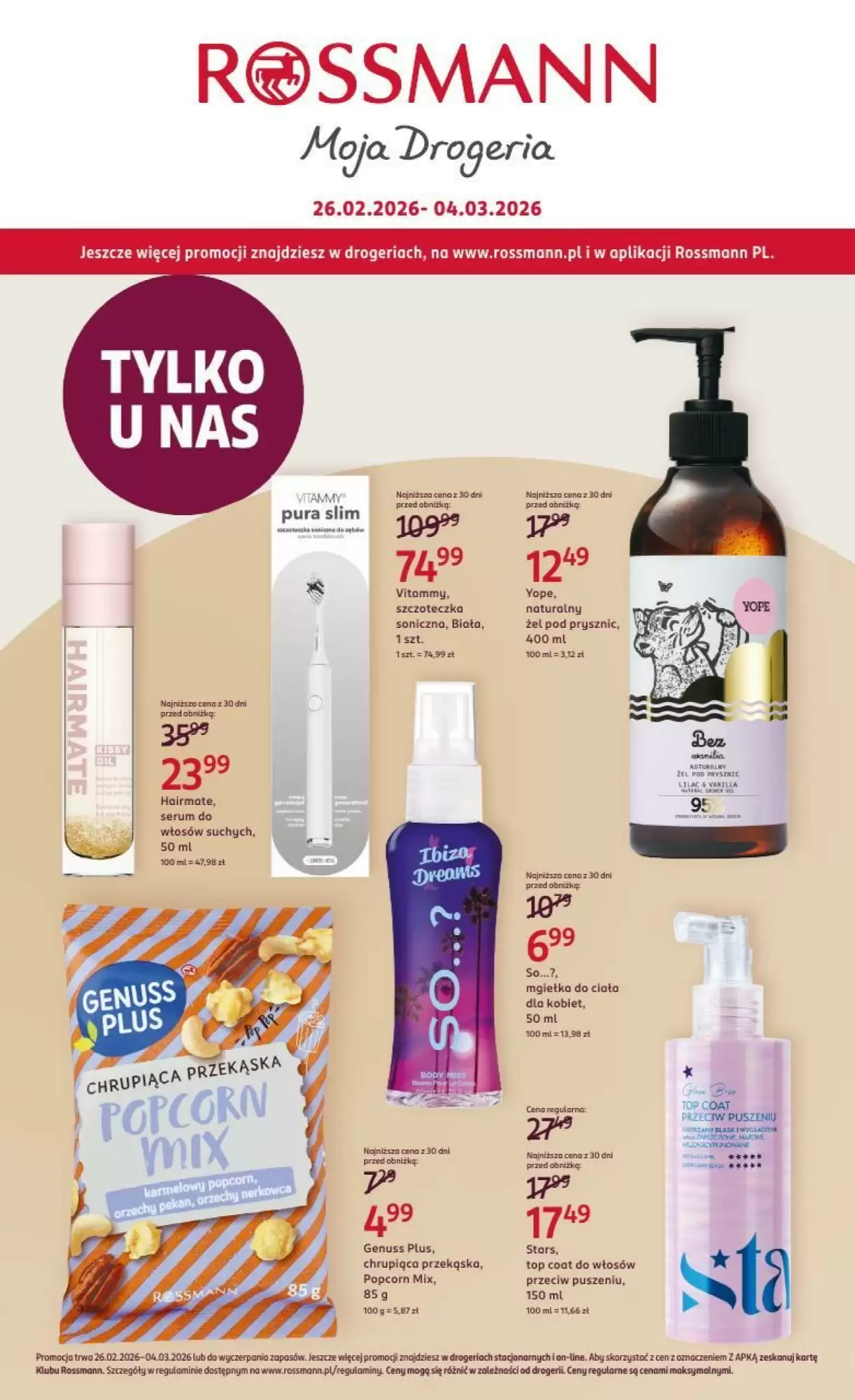 Rossmann Gazetka 26.02.2026 - 04.03.2026
